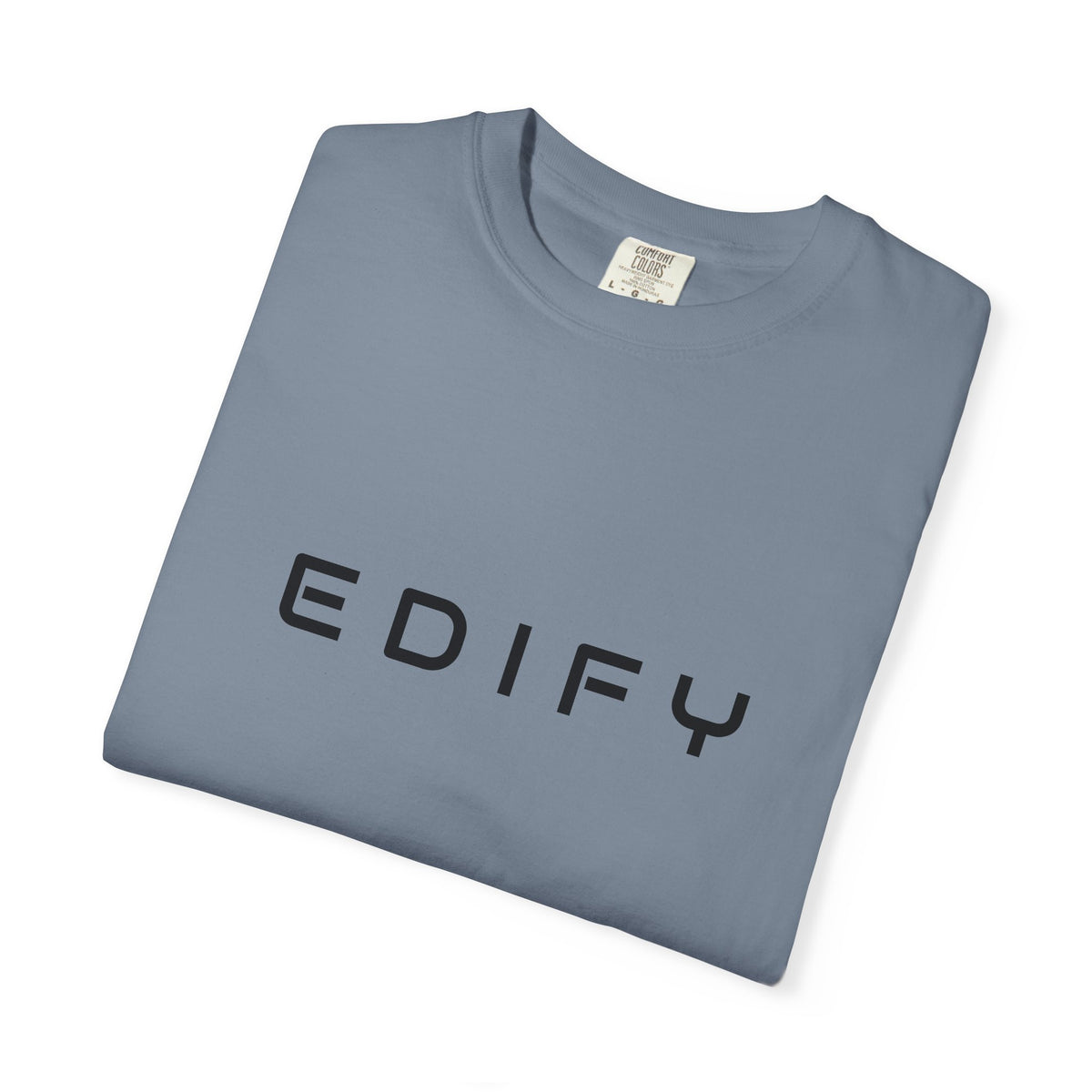 Edify Minimalist Lettering T-Shirt