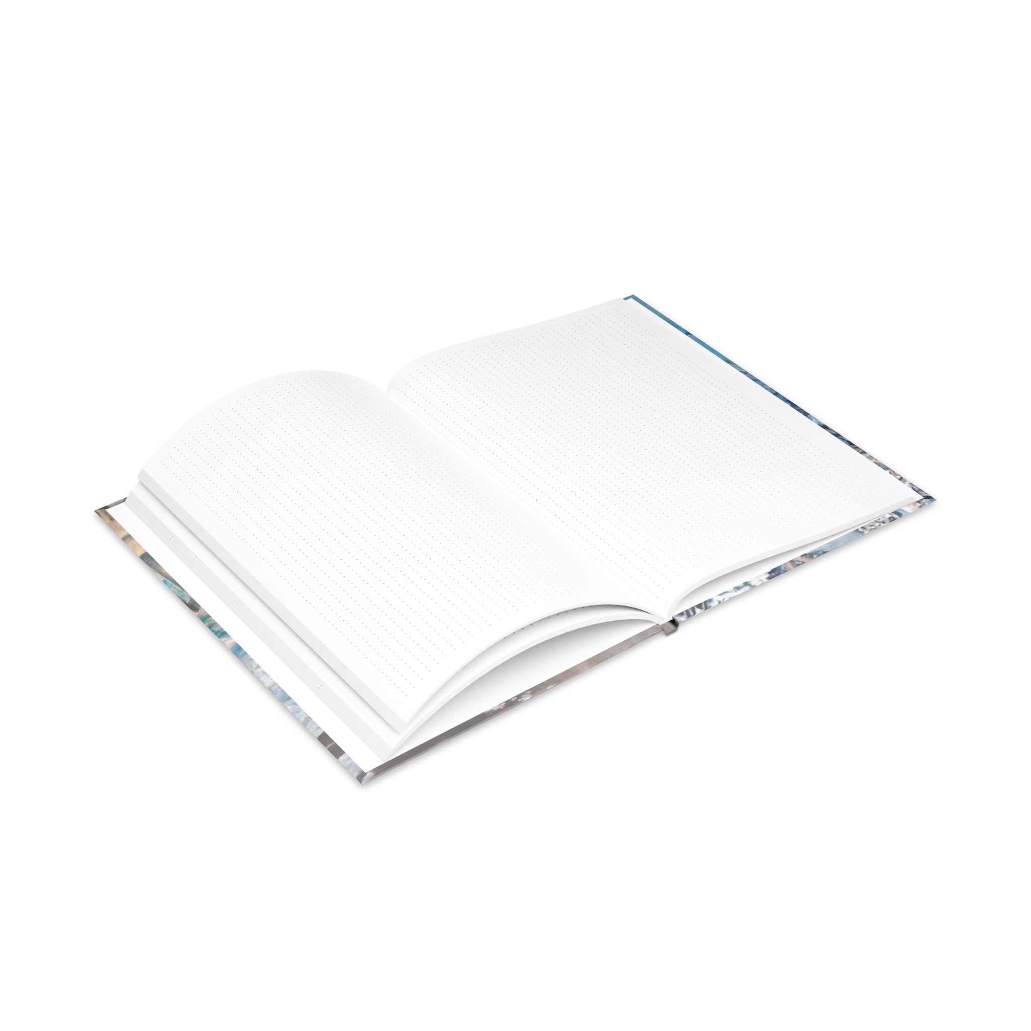 Stunning Ocean-Themed Hardcover Notebook painted by Studio Blitz