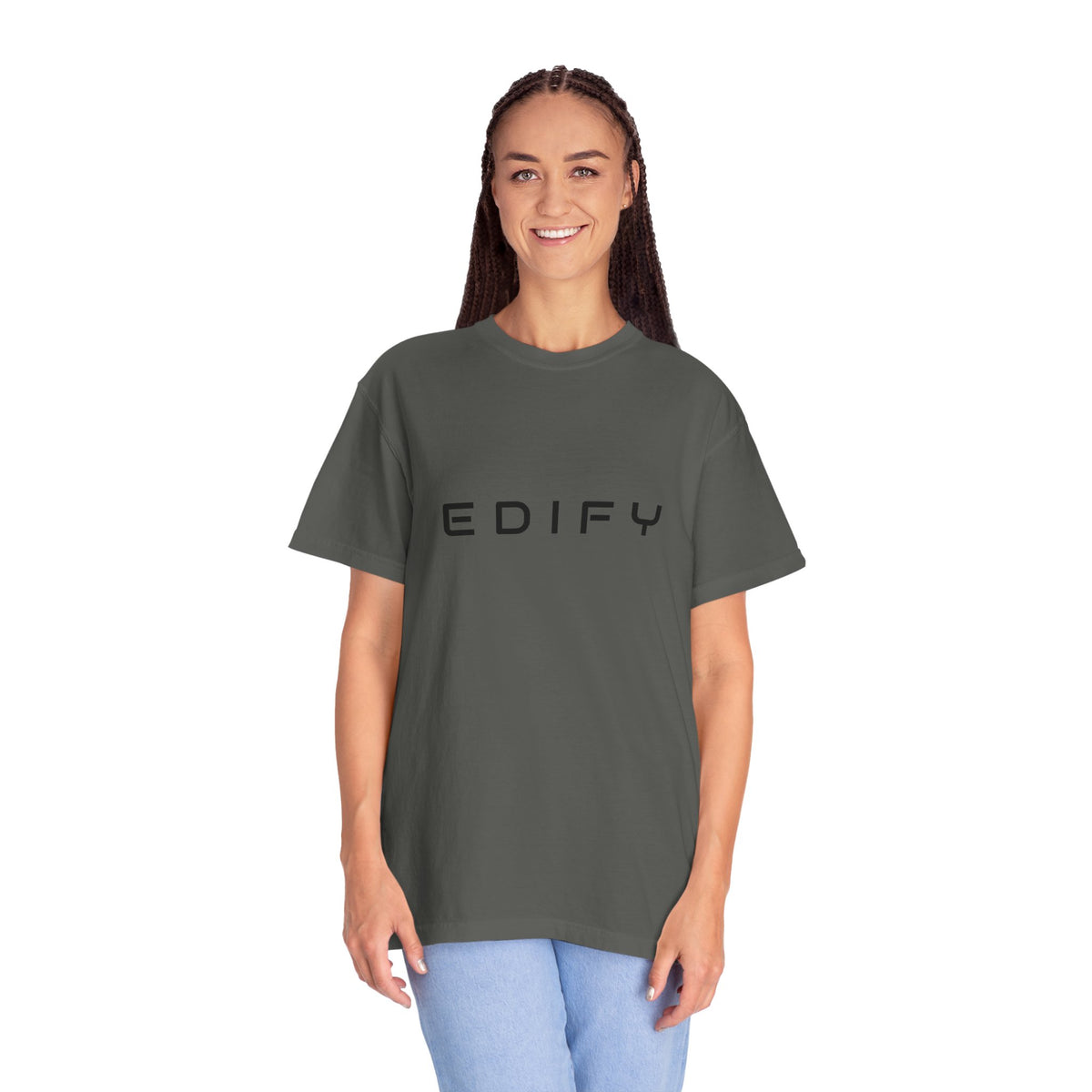 Edify Minimalist Lettering T-Shirt