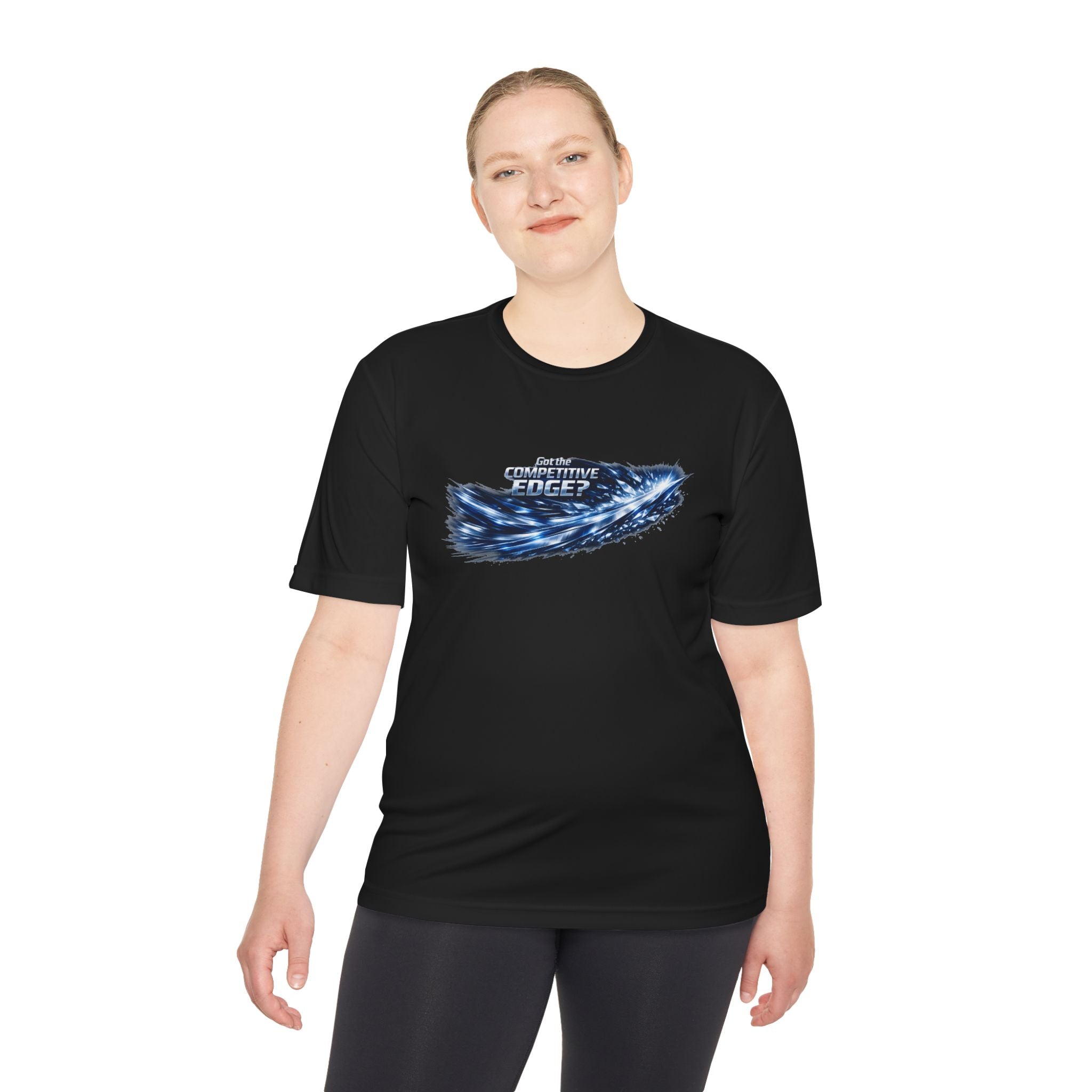 Performance Tee — “Get the Competitive Edge” Moisture‑Wicking Athletic Unisex Shirt
