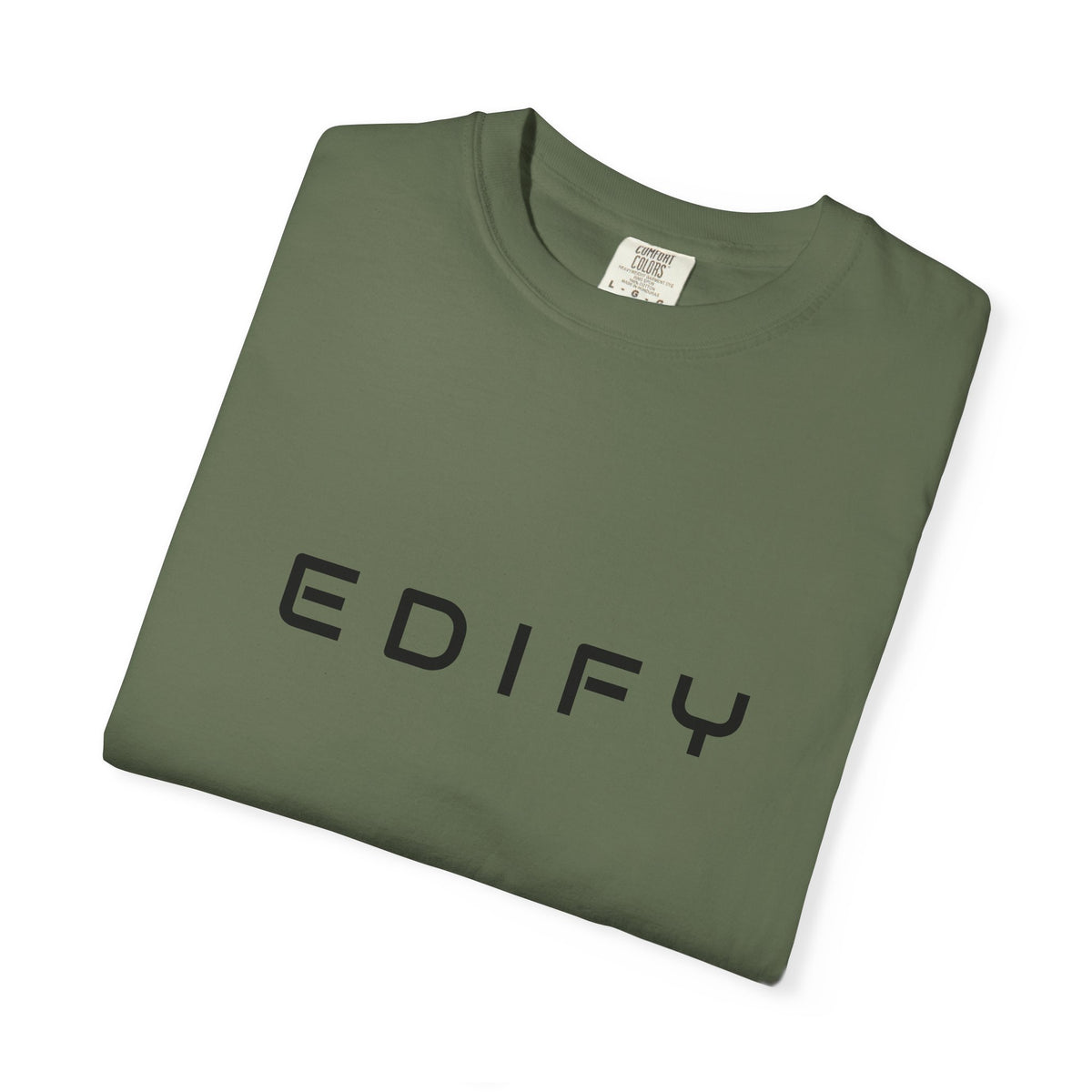 Edify Minimalist Lettering T-Shirt