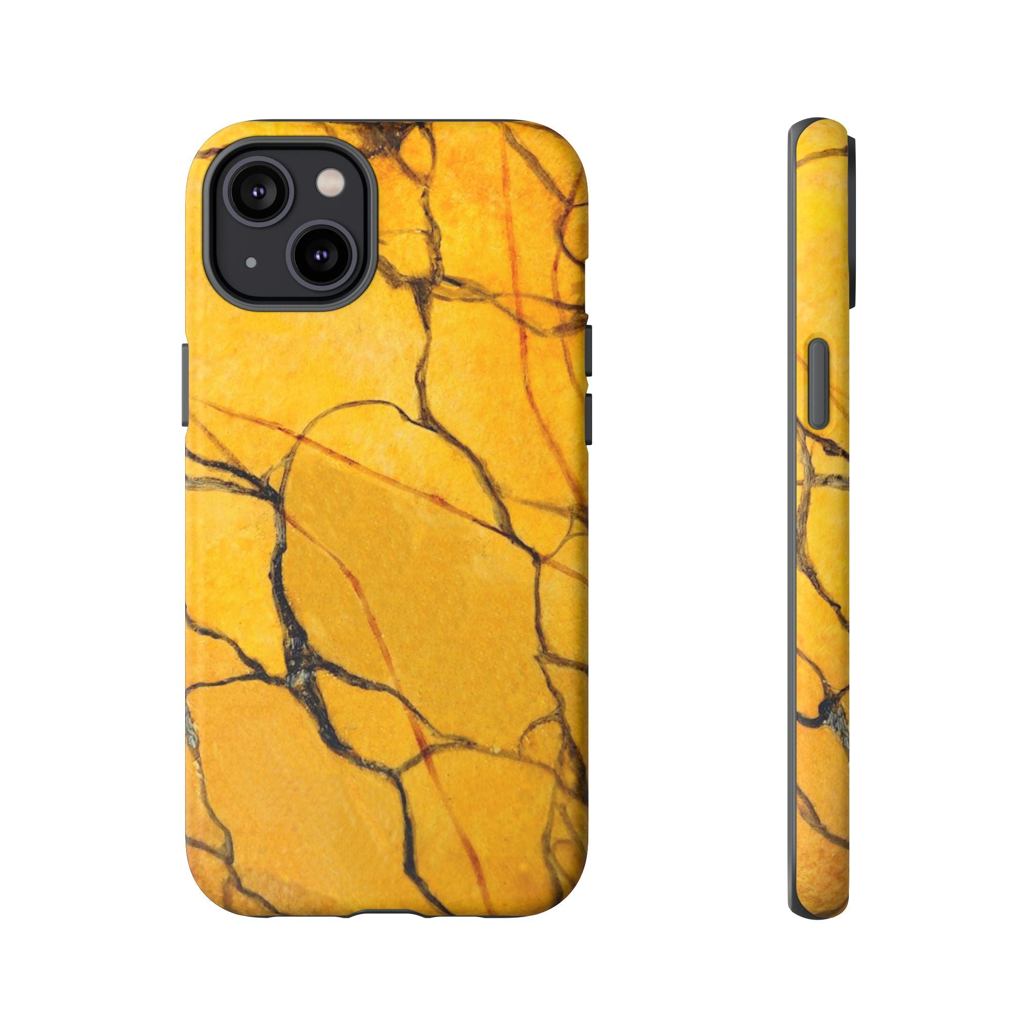 Phone Case - Sexy Gold Marble Design with Tough Protective Cover