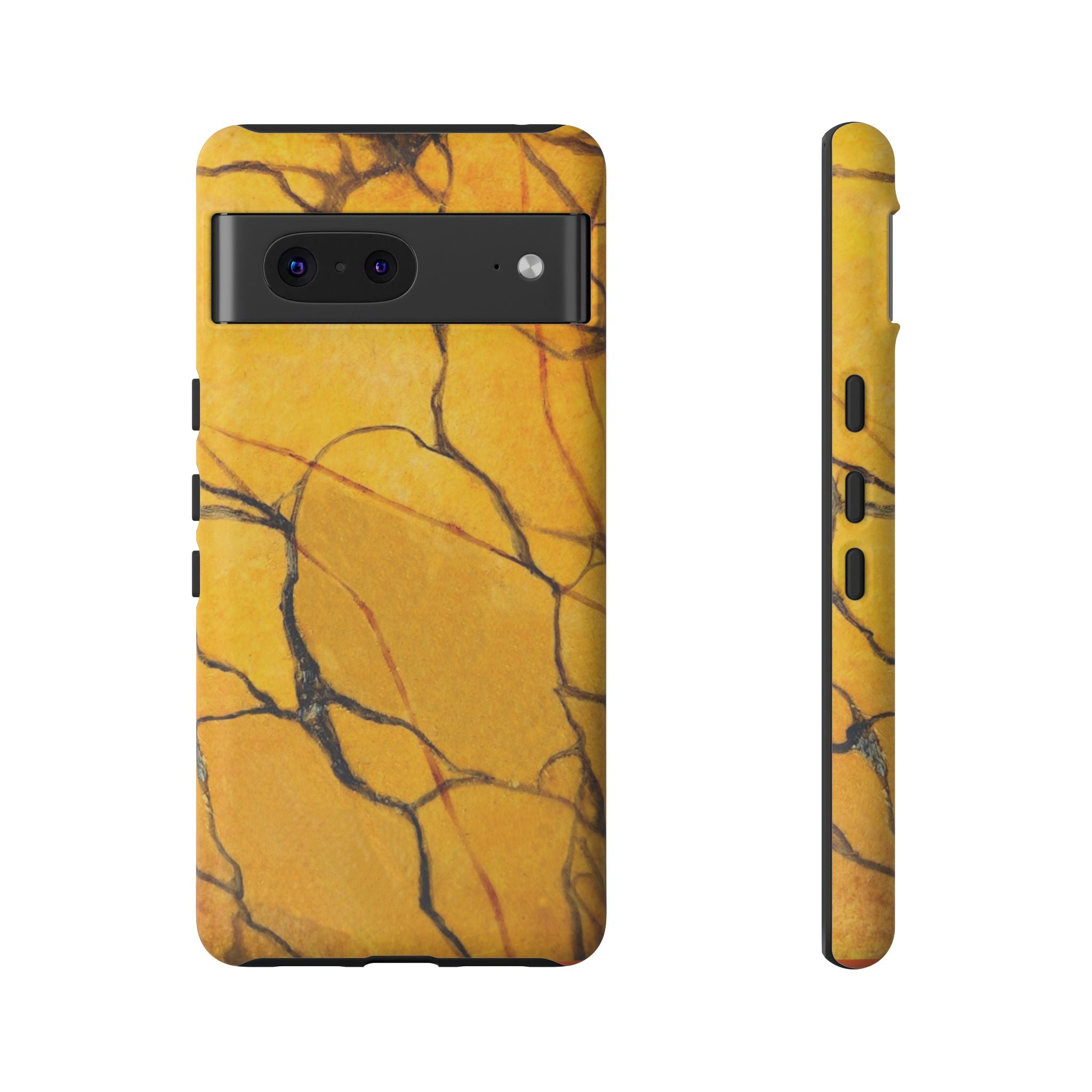 Phone Case - Sexy Gold Marble Design with Tough Protective Cover