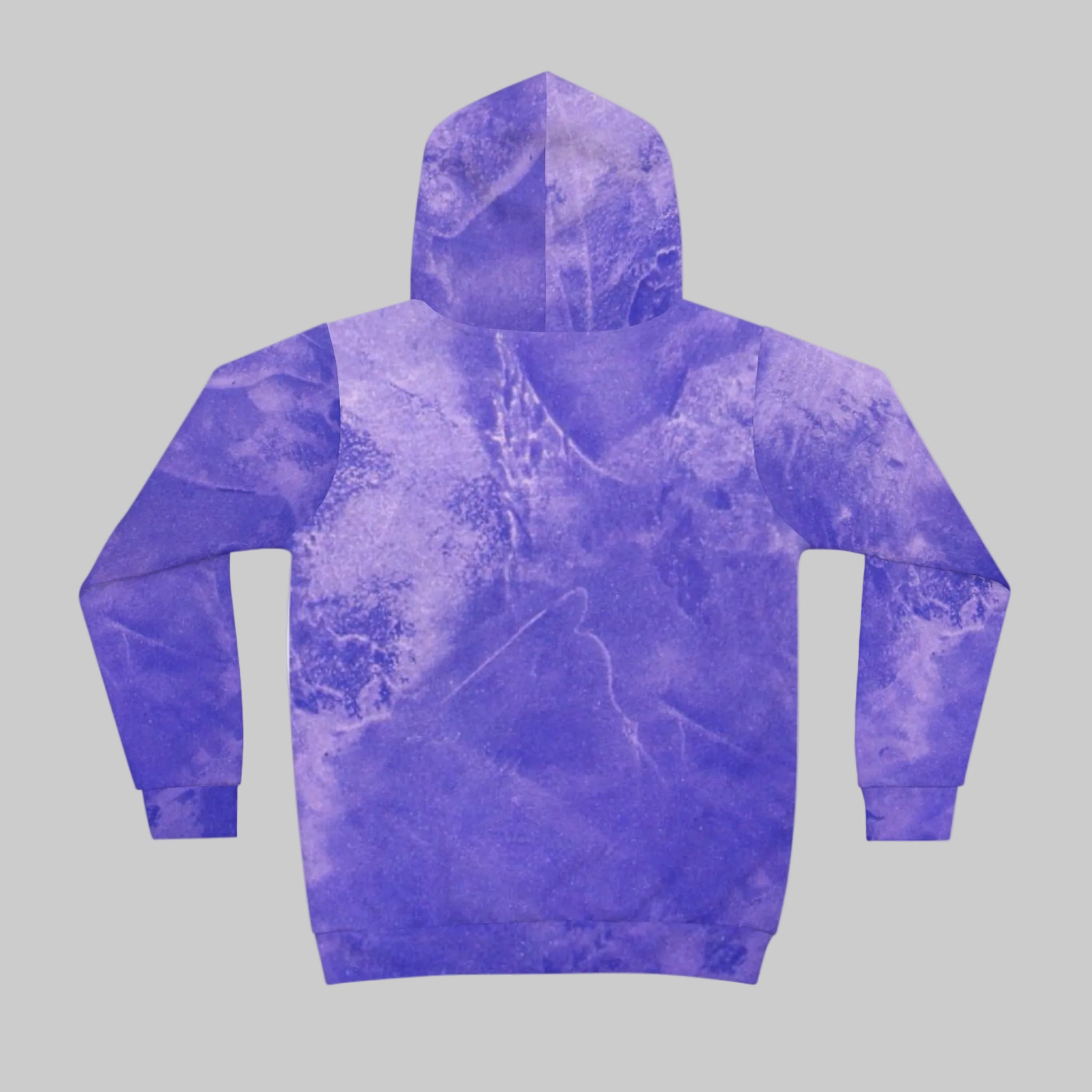 Children's Blue Abstract Art Hoodie by Studio Blitz