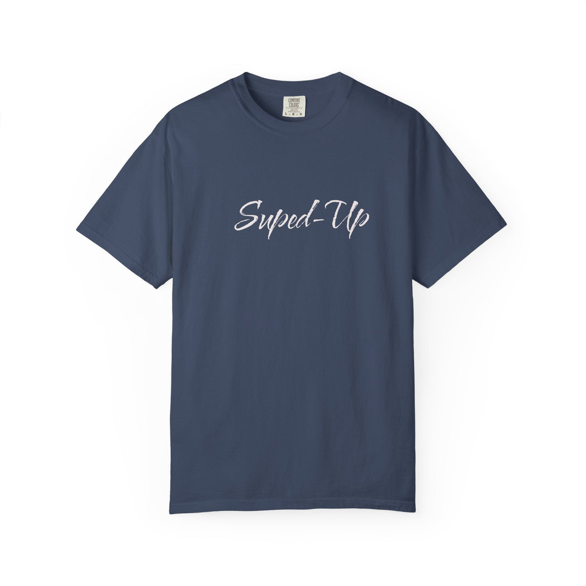 Suped-Up Minimalist Lettering T-Shirt