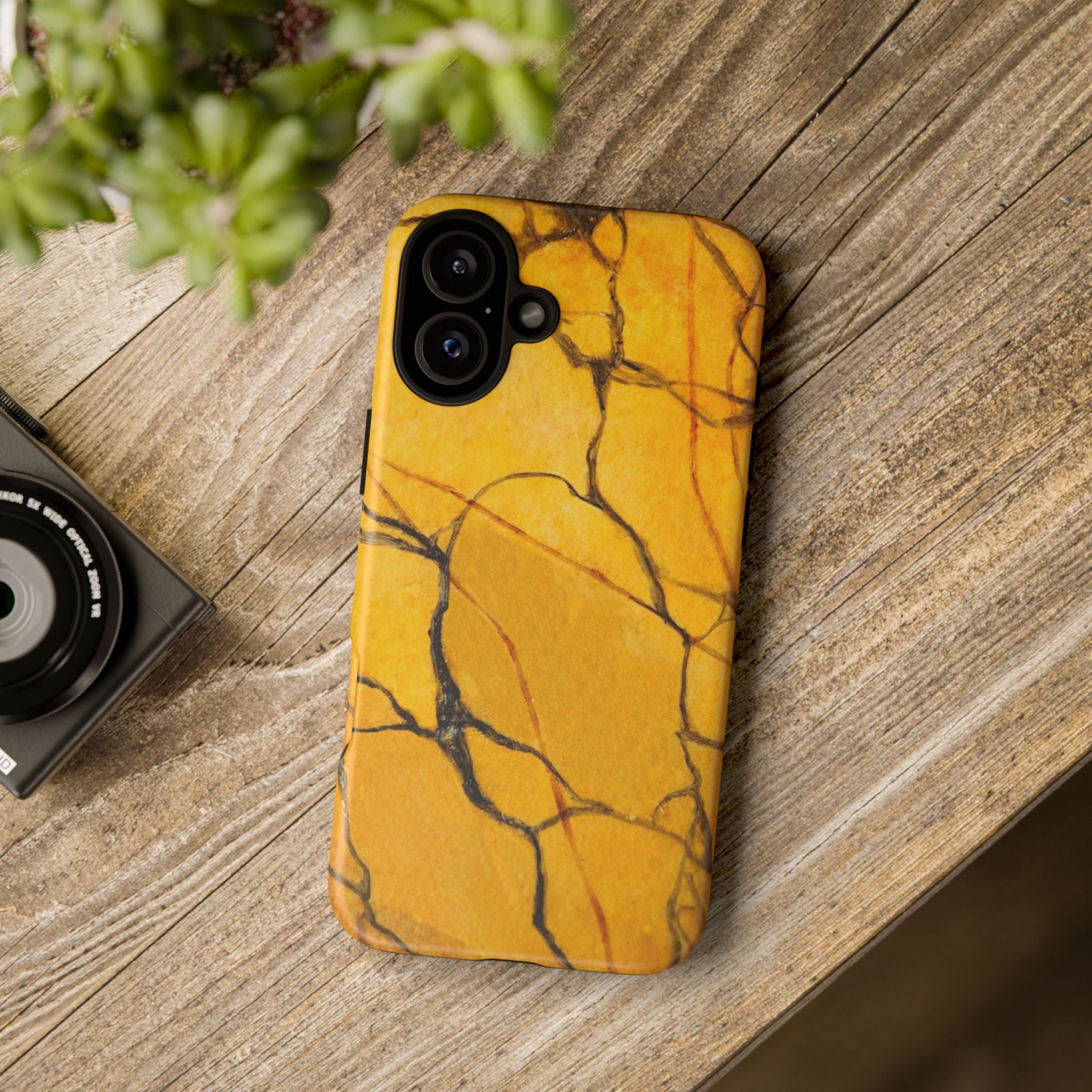 Phone Case - Sexy Gold Marble Design with Tough Protective Cover
