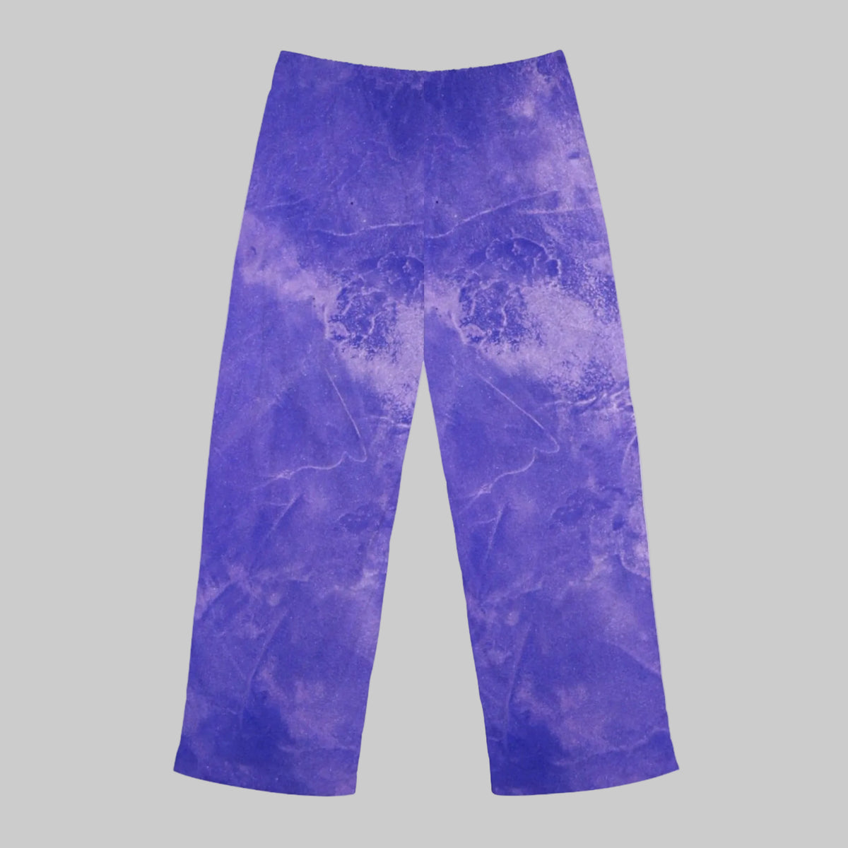 Blue Abstract Men's Pajama/Lounging Bottoms by Studio Blitz