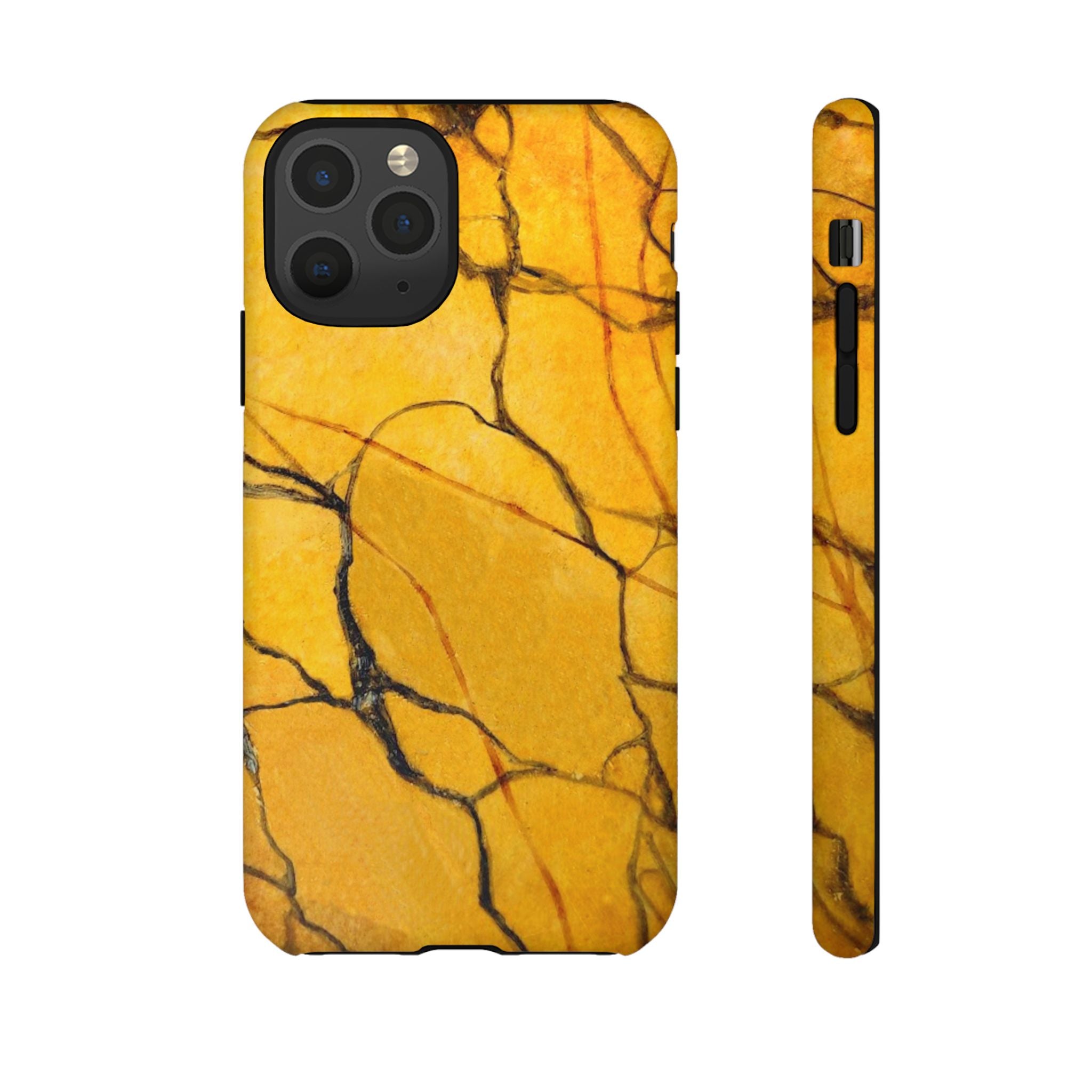 Phone Case - Sexy Gold Marble Design with Tough Protective Cover
