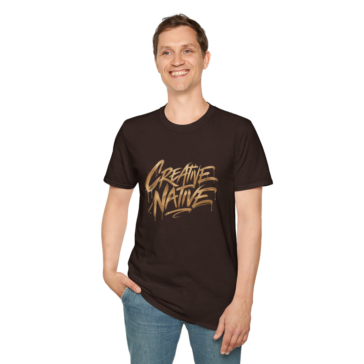Creative Native Graphic T-Shirt