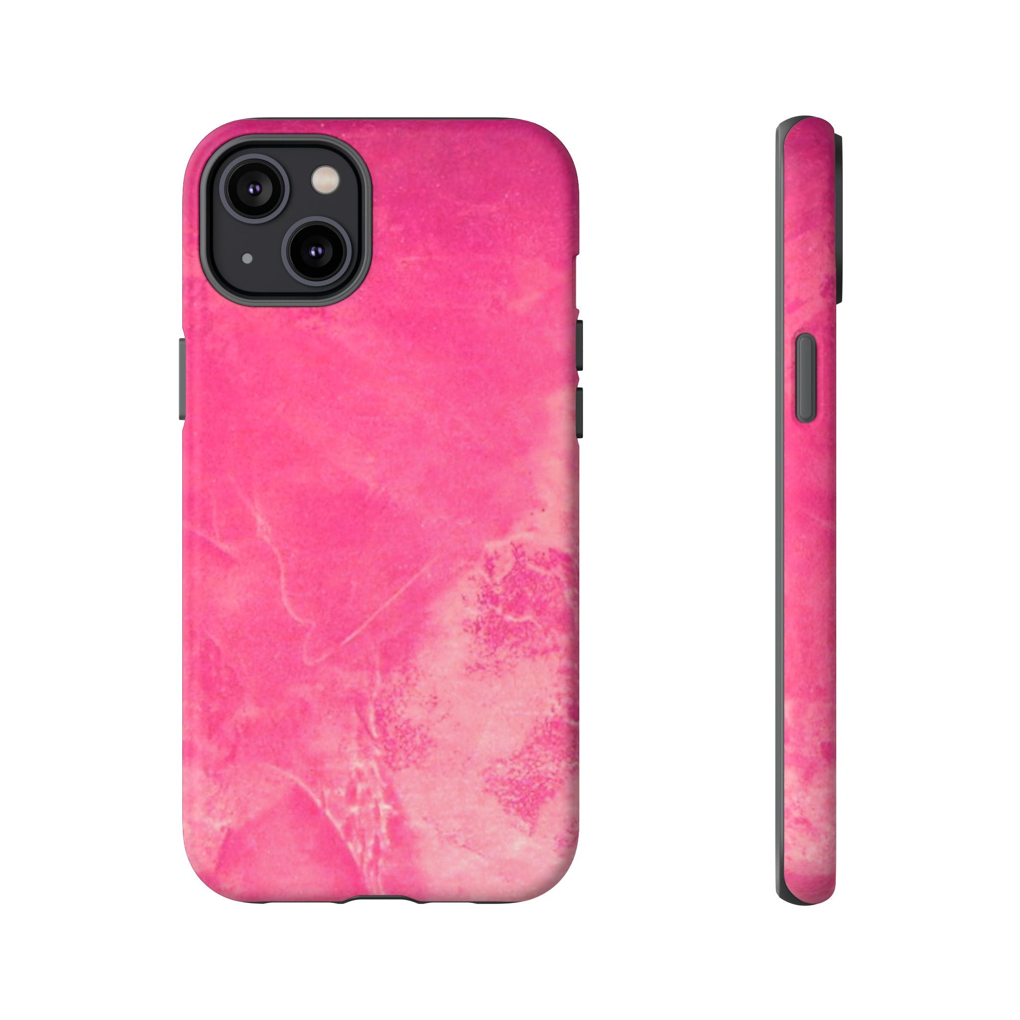 Phone Case - Pink Abstract Art Design - durable & stylish