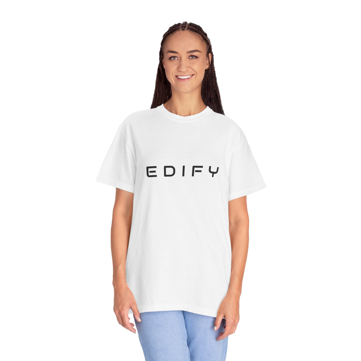 Edify Minimalist Lettering T-Shirt