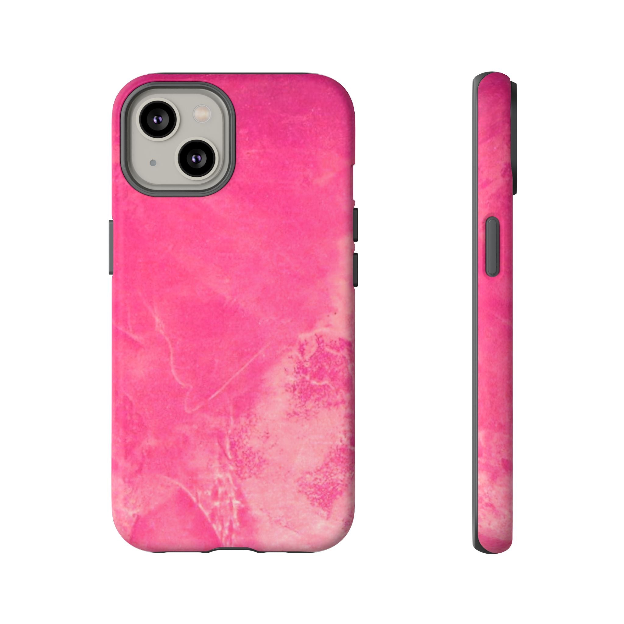 Phone Case - Pink Abstract Art Design - durable & stylish