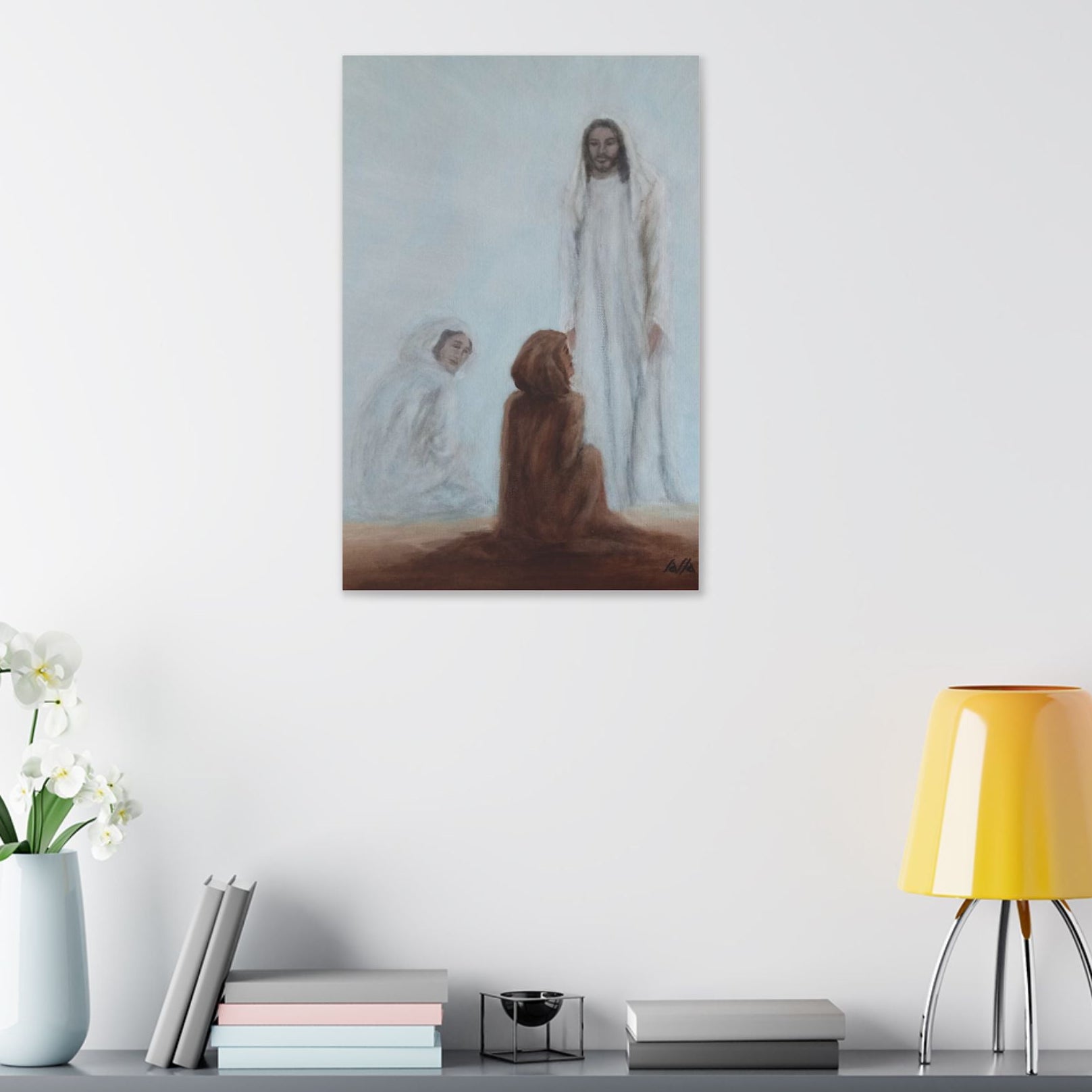 Canvas Print - Jesus - 'The Bread of Life' - Christian Religion Canvas