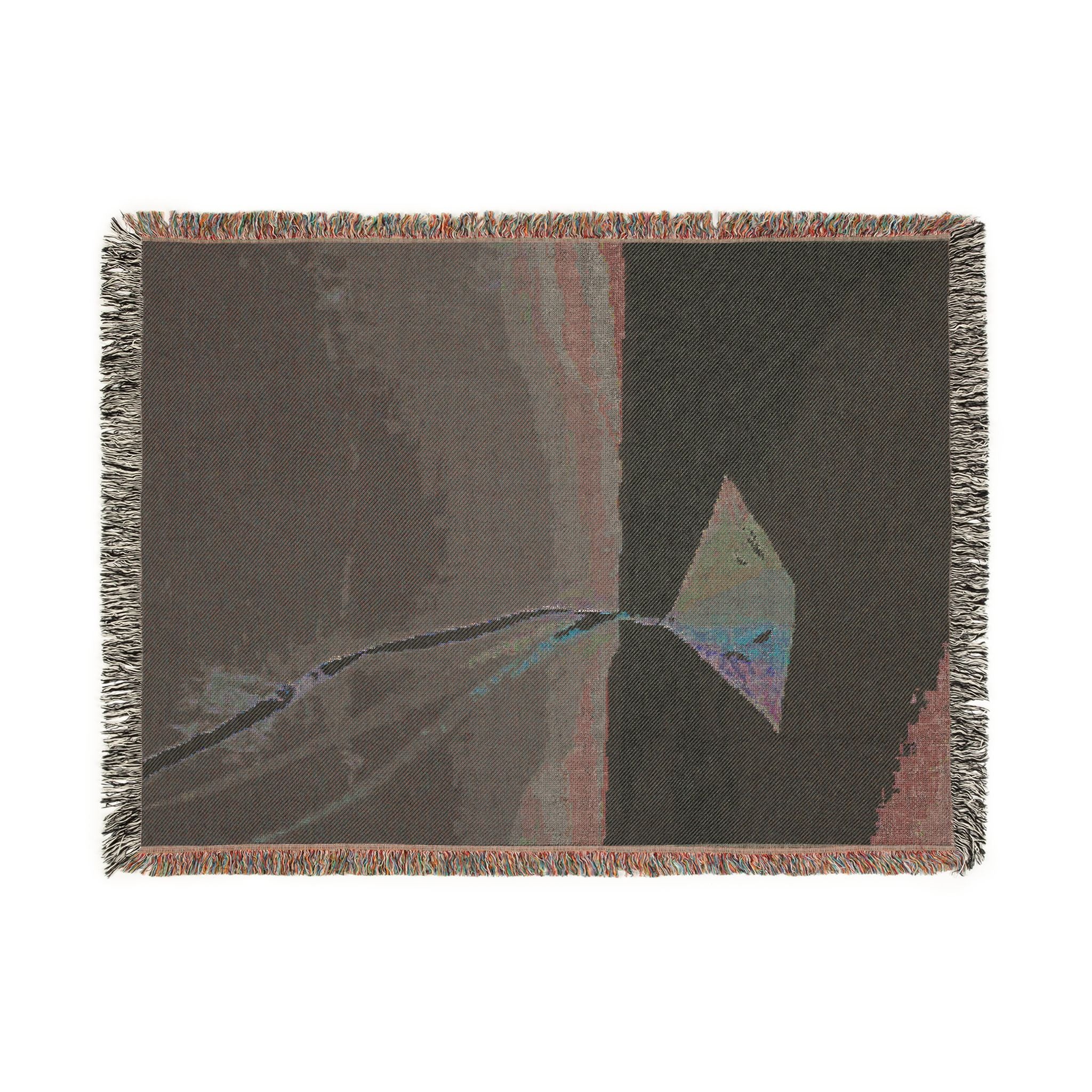 Kite Flight Woven Throw Blanket — Colorful and Cozy Warmth