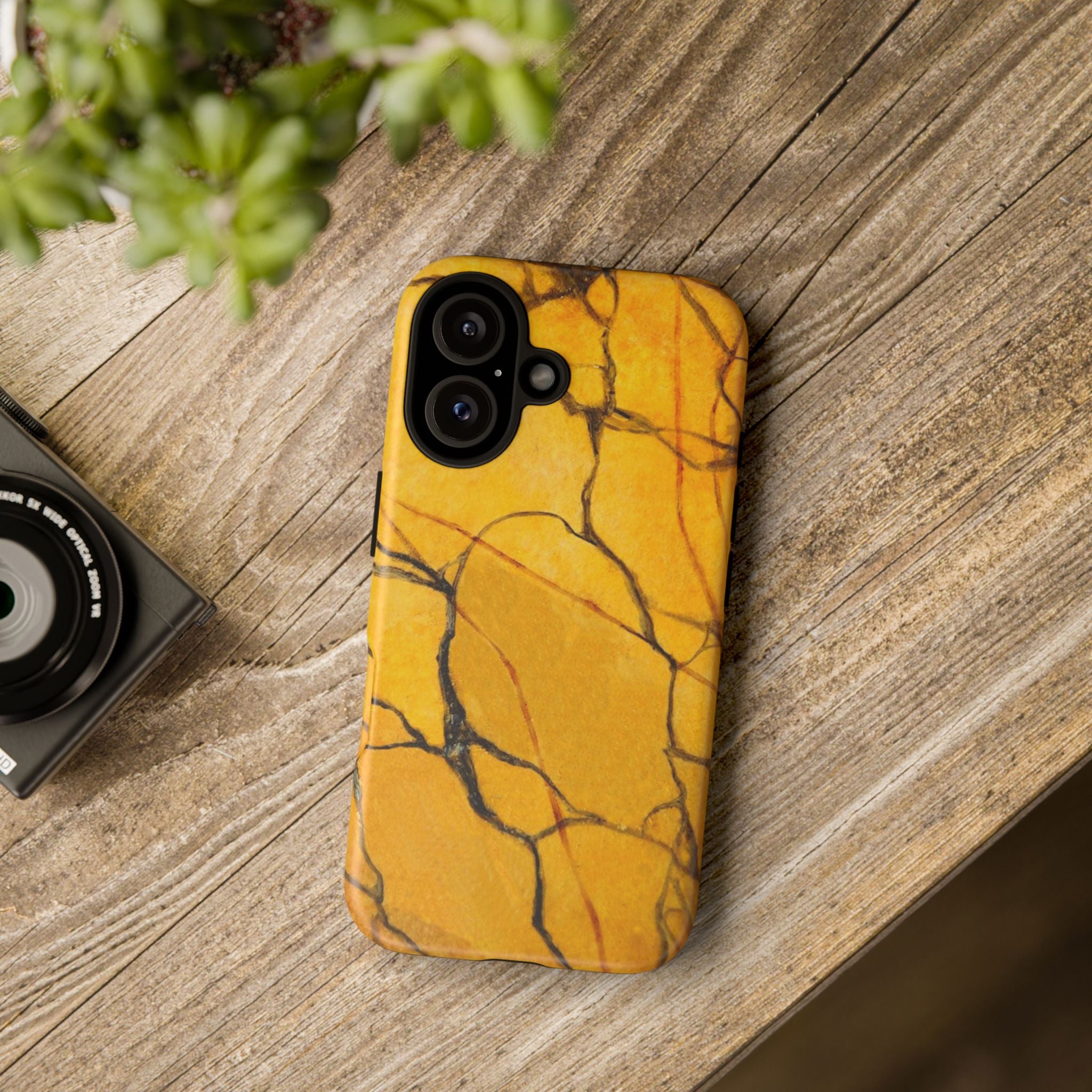 Phone Case - Sexy Gold Marble Design with Tough Protective Cover