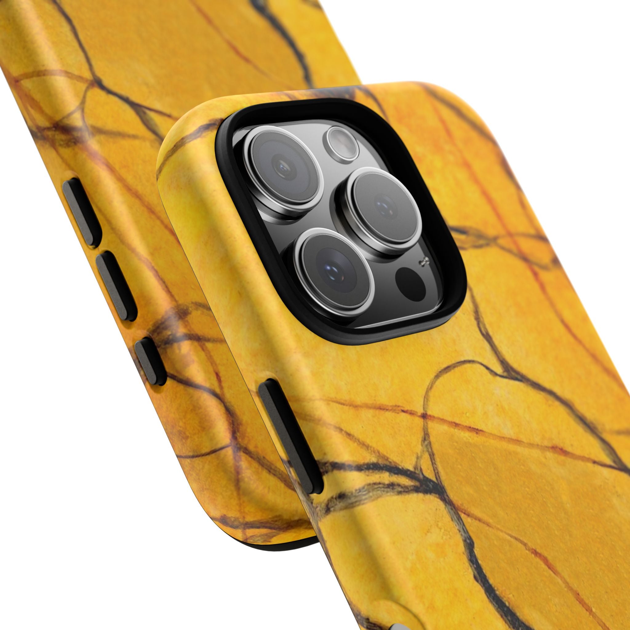 Phone Case - Sexy Gold Marble Design with Tough Protective Cover