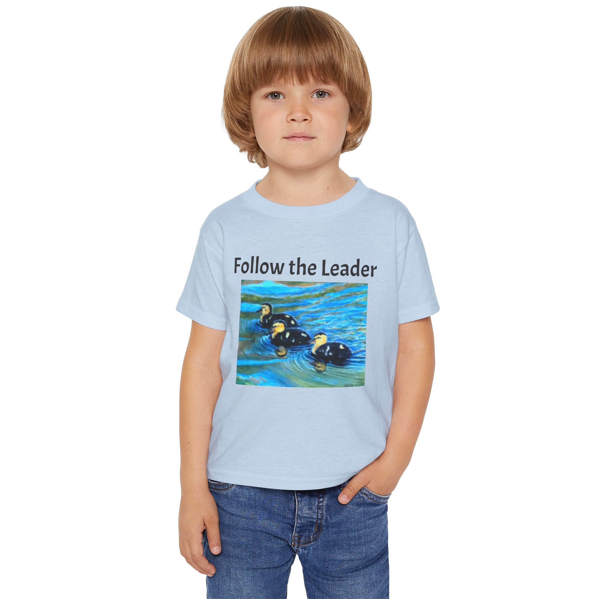 Nature-Inspired Toddler T-Shirt with Adorable Animal Art by Studio Blitz