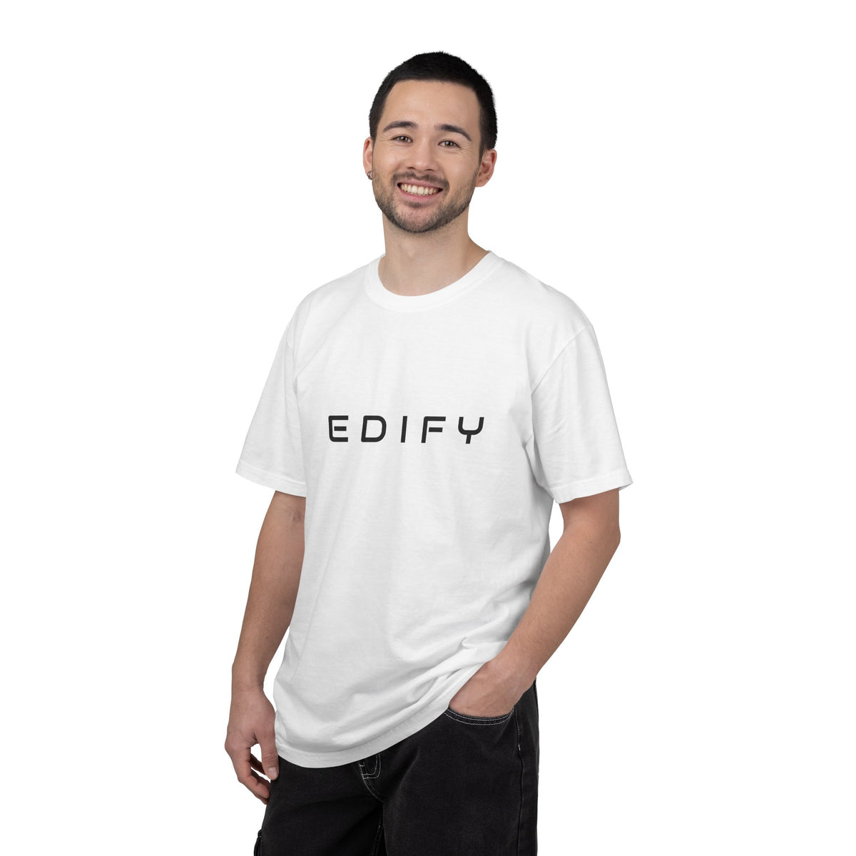 Edify Minimalist Lettering T-Shirt