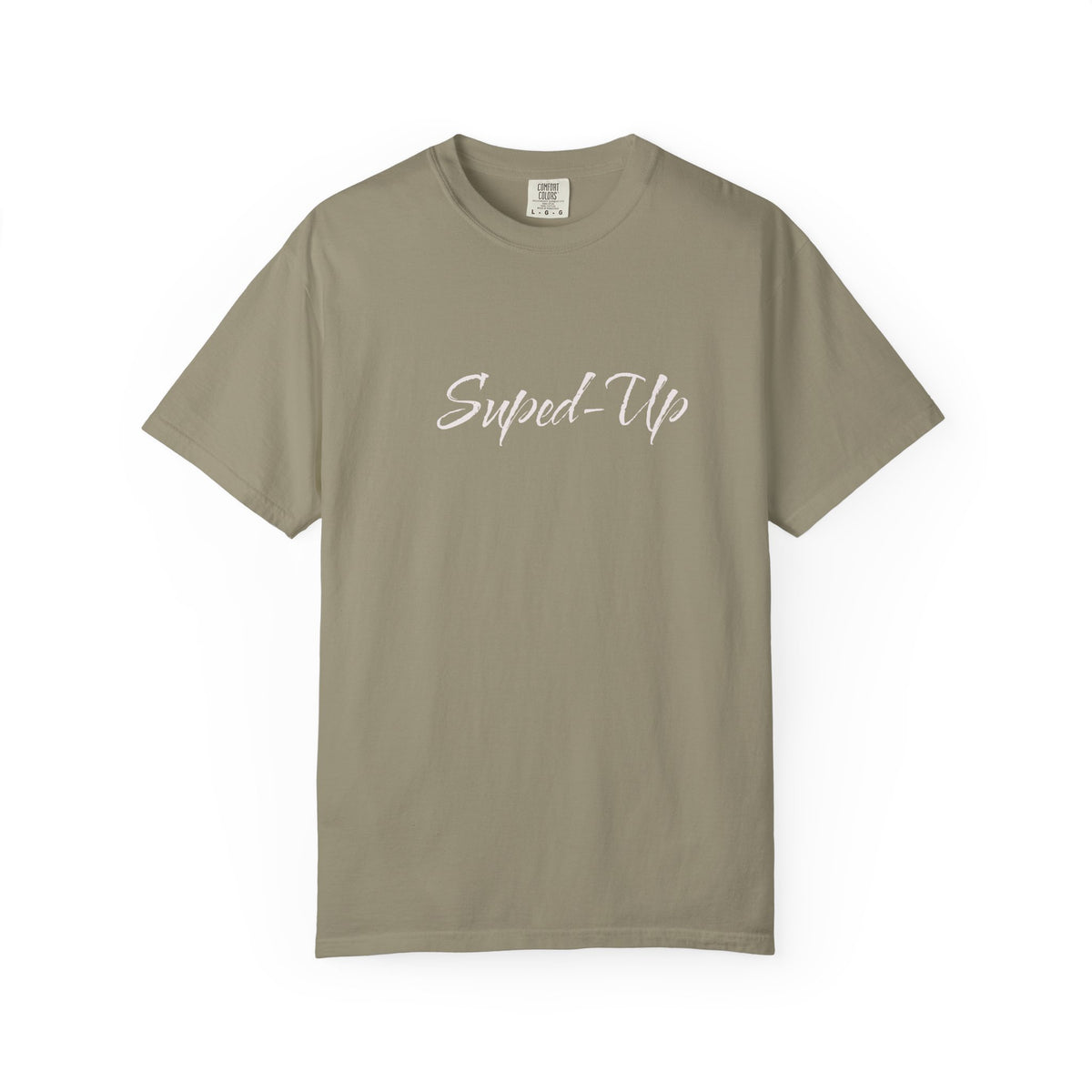 Suped-Up Minimalist Lettering T-Shirt