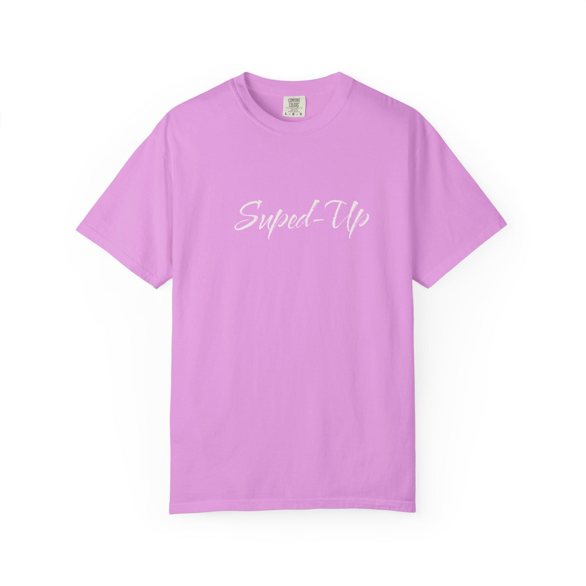 Suped-Up Minimalist Lettering T-Shirt
