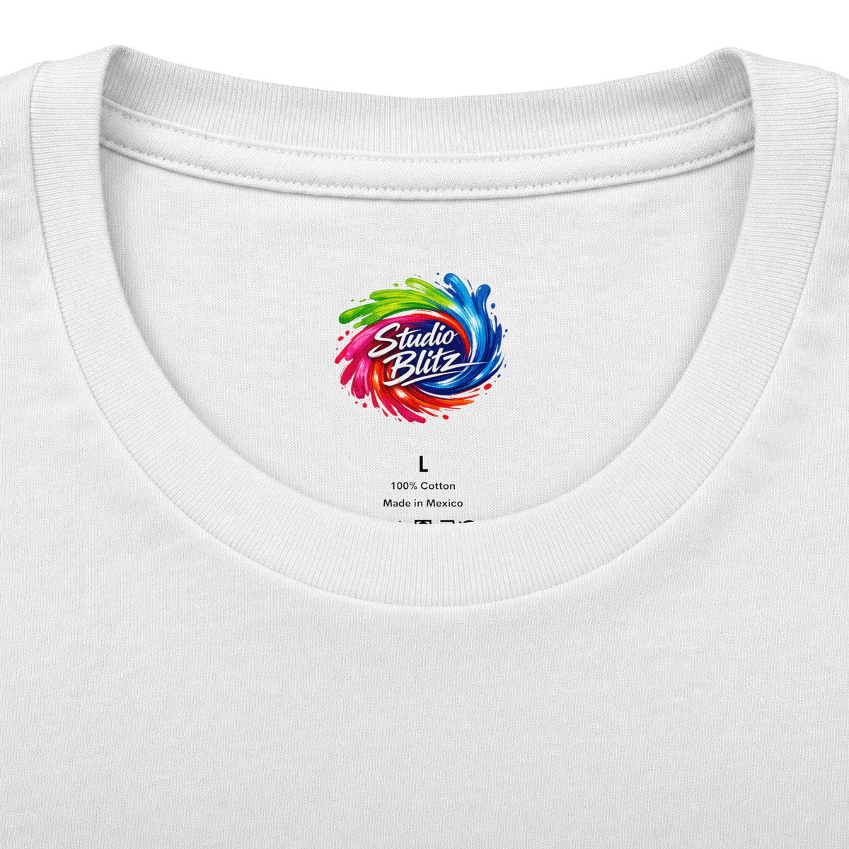 Unisex Native Graffiti Graphic on Back of T-Shirt