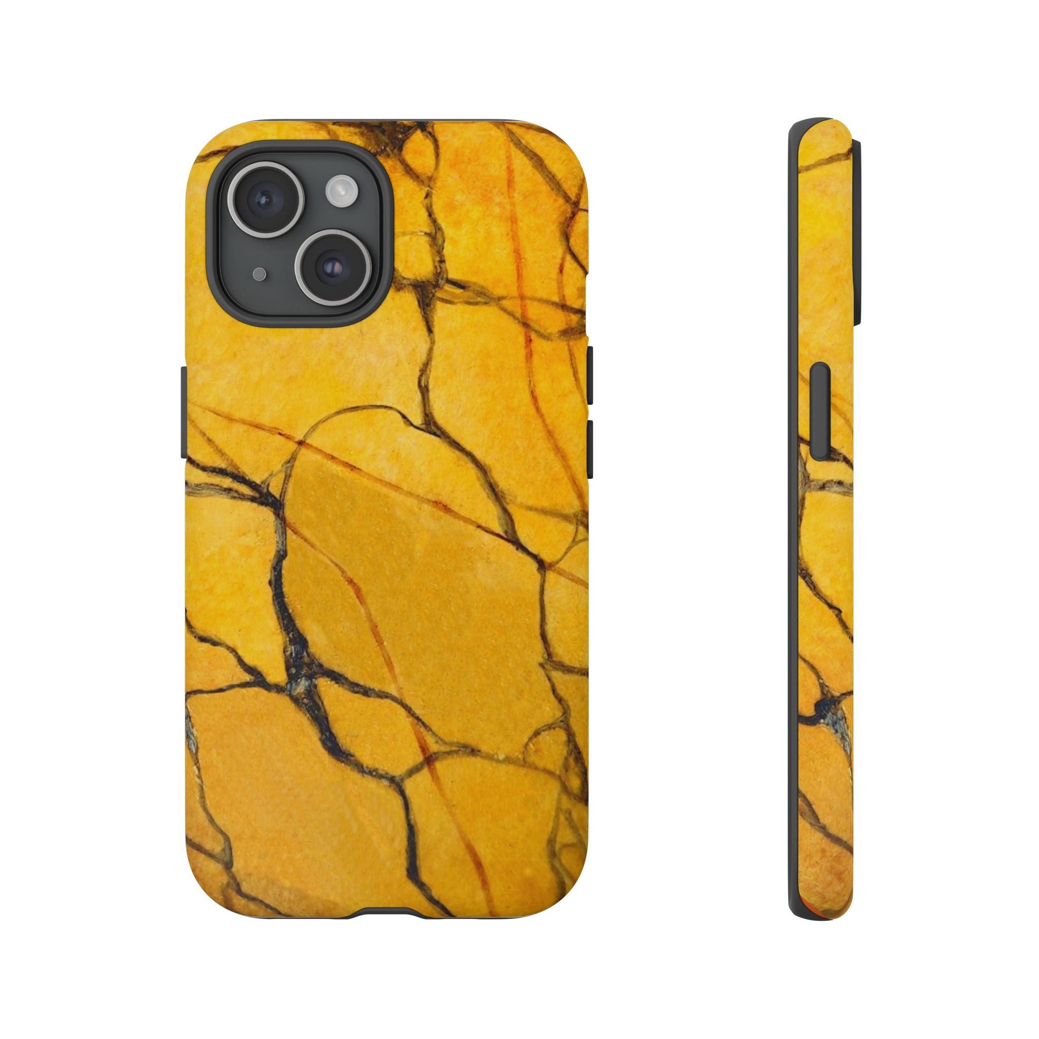 Phone Case - Sexy Gold Marble Design with Tough Protective Cover