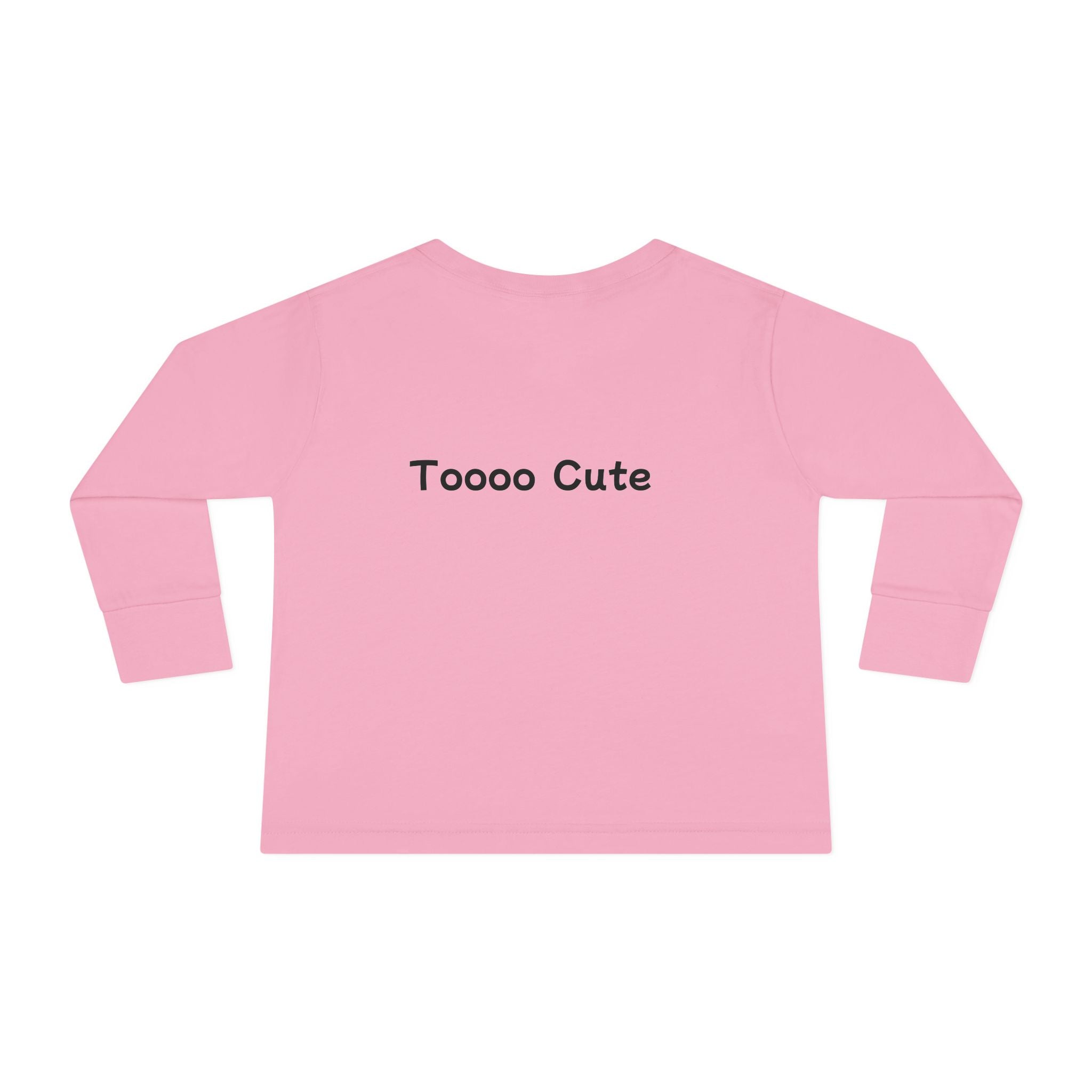 Toddler Long Sleeve Tee - Adorable Purple Panda