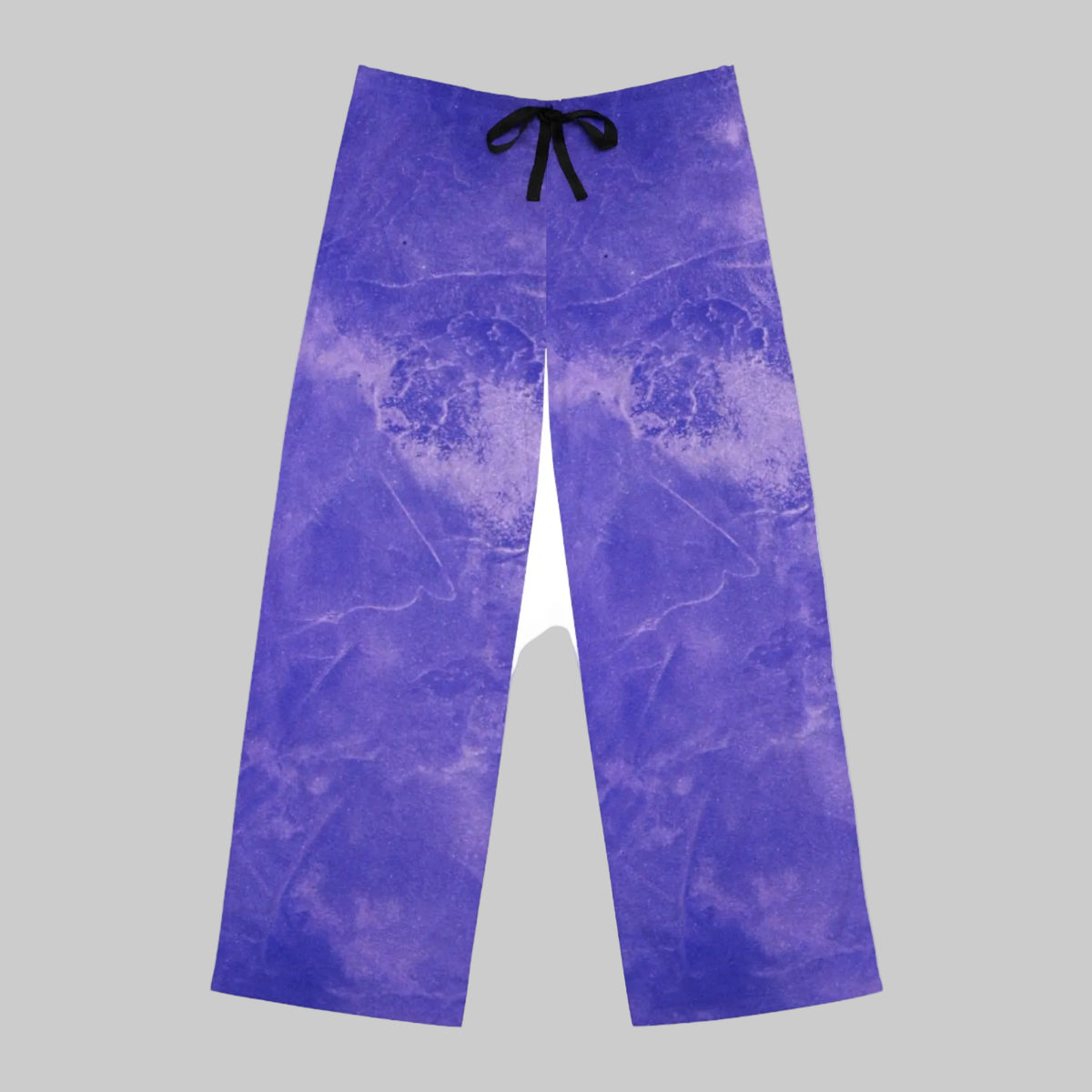 Blue Abstract Men's Pajama/Lounging Bottoms by Studio Blitz