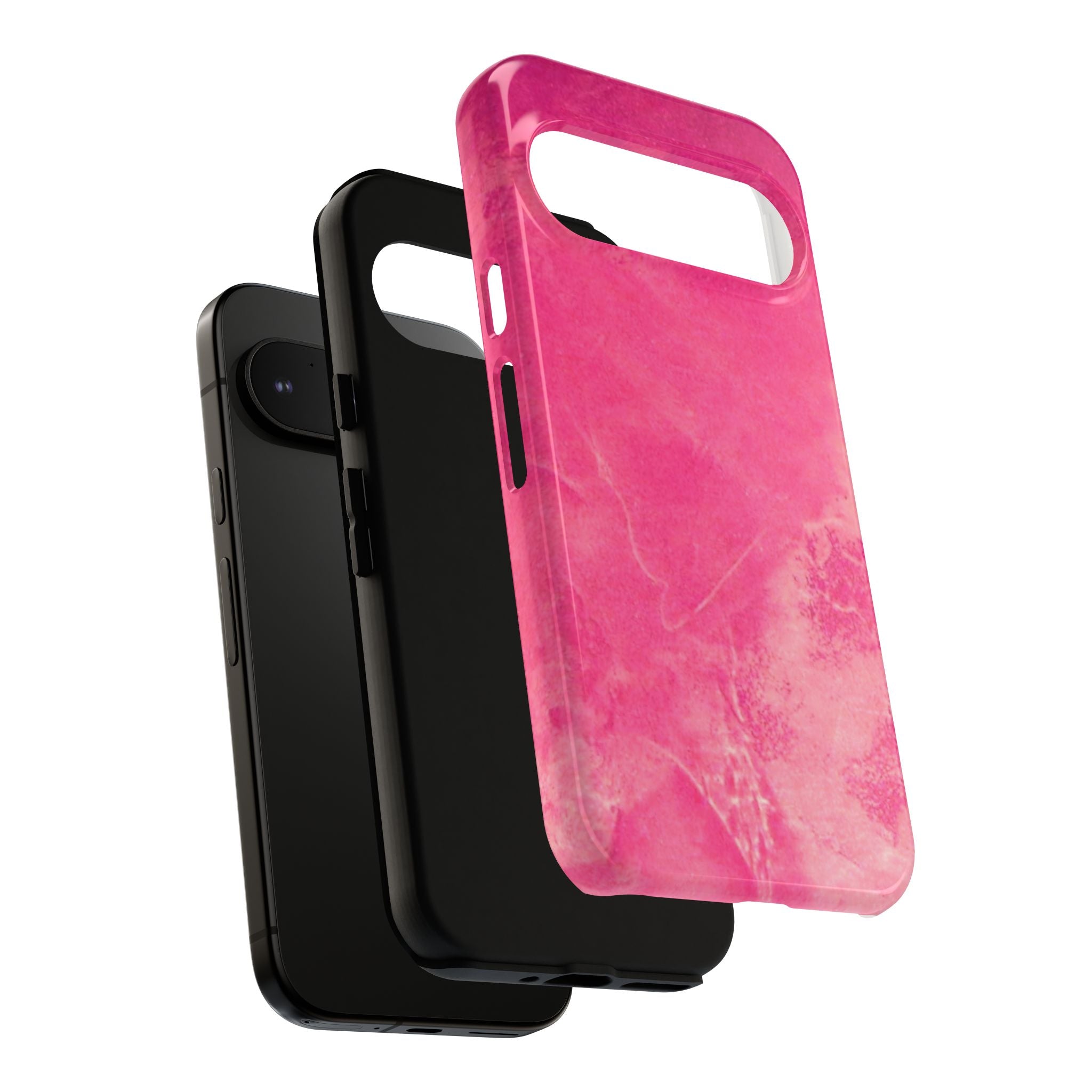 Phone Case - Pink Abstract Art Design - durable & stylish