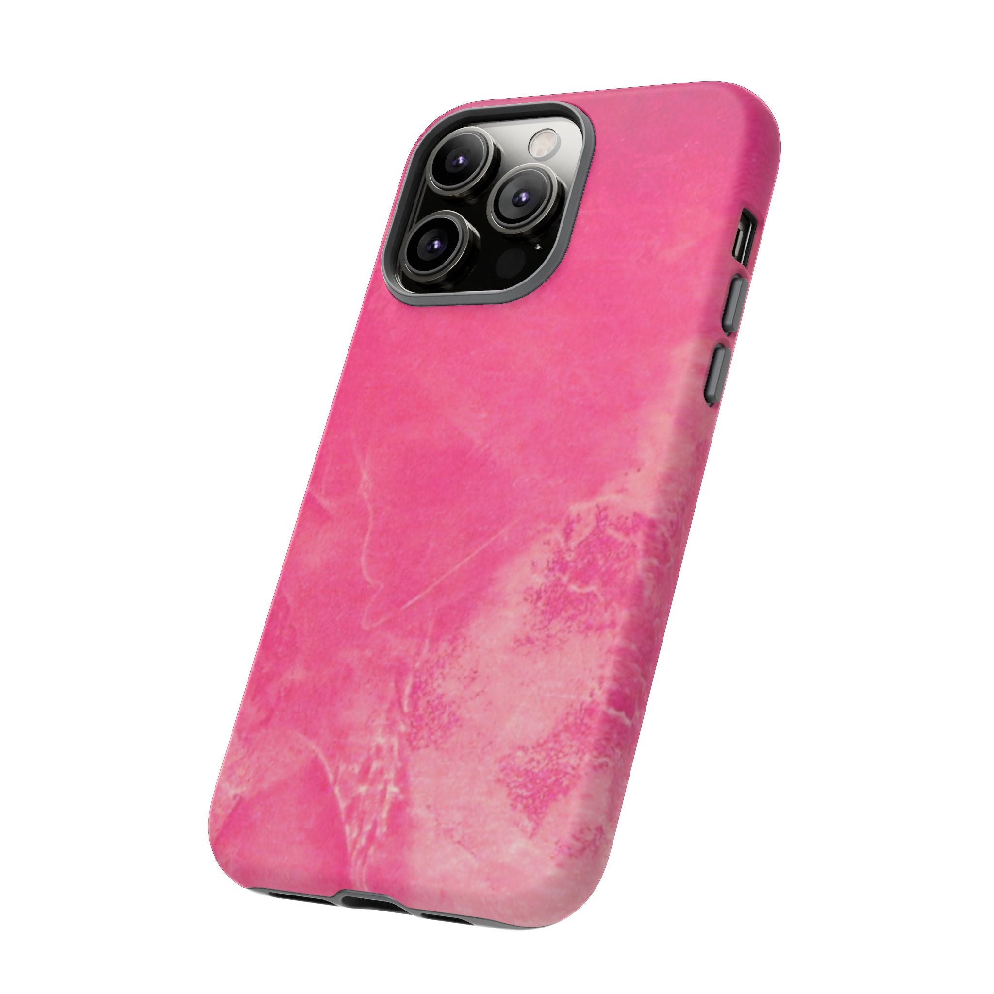 Phone Case - Pink Abstract Art Design - durable & stylish