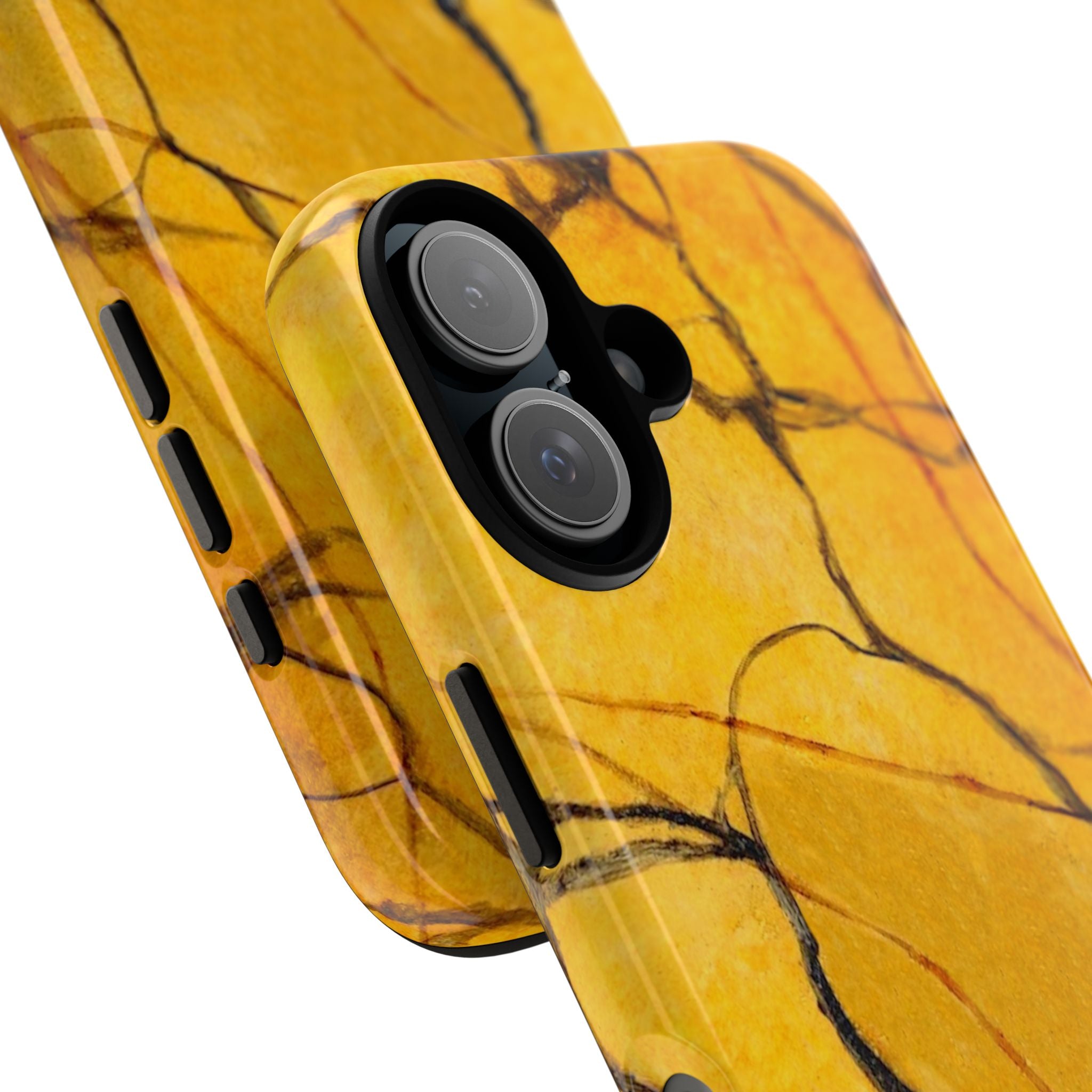 Phone Case - Sexy Gold Marble Design with Tough Protective Cover