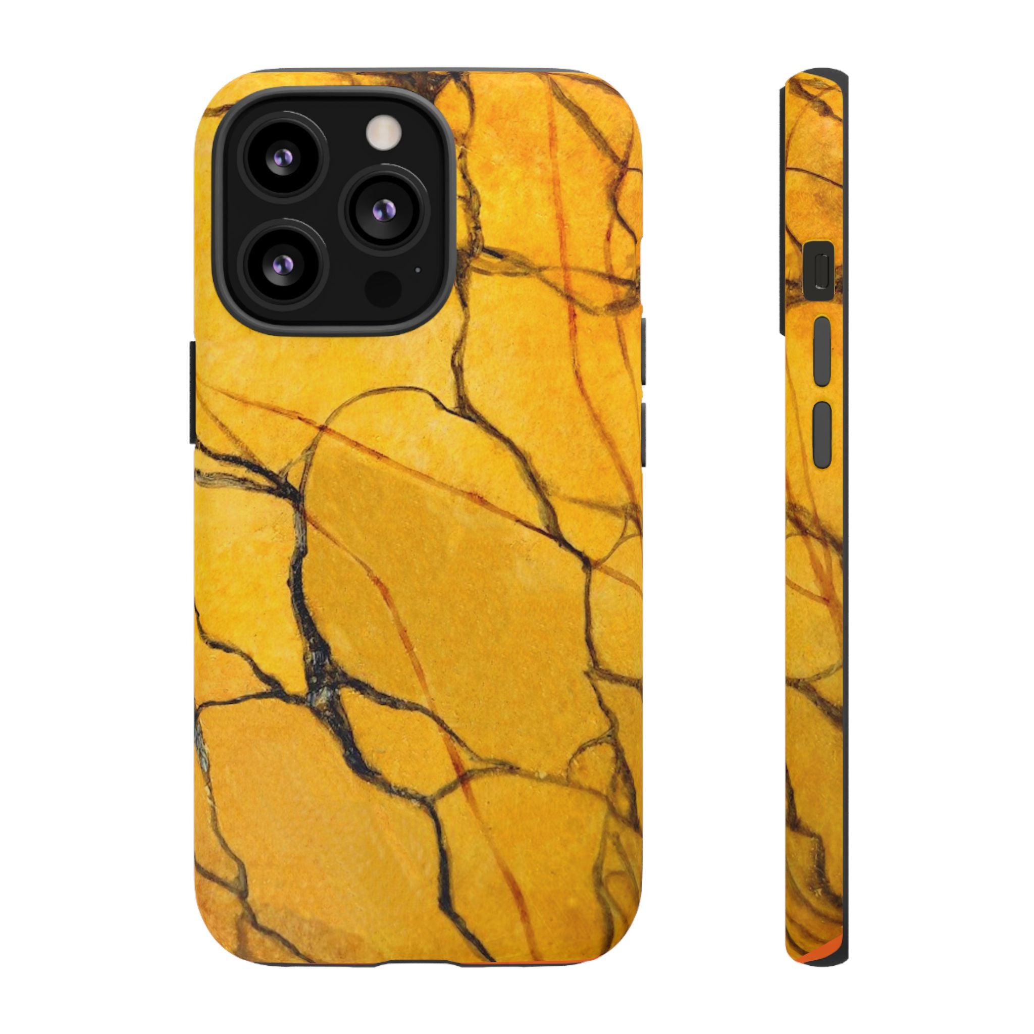Phone Case - Sexy Gold Marble Design with Tough Protective Cover