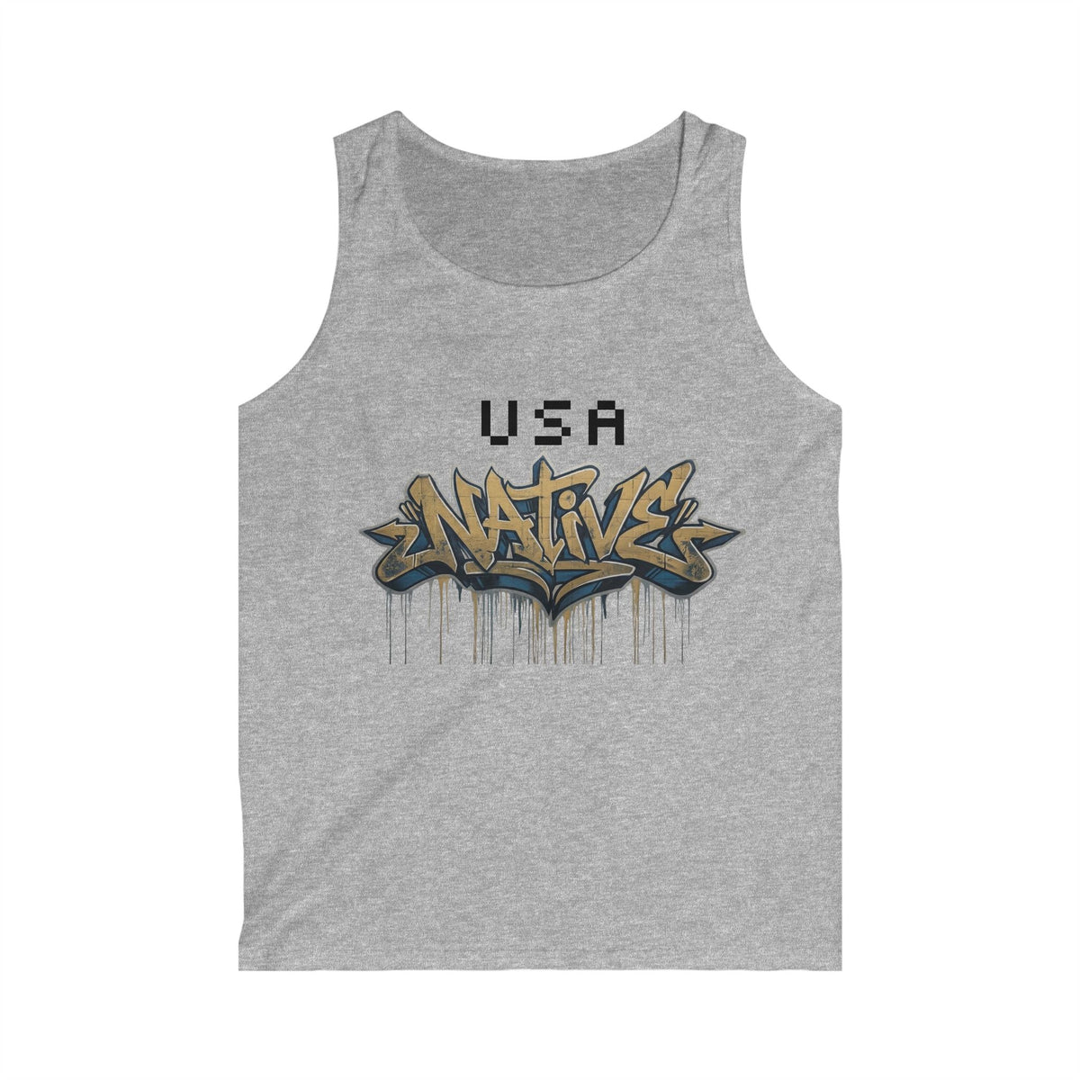USA Native Graffiti Tank Top