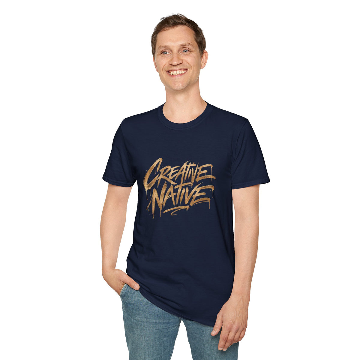 Creative Native Graphic T-Shirt