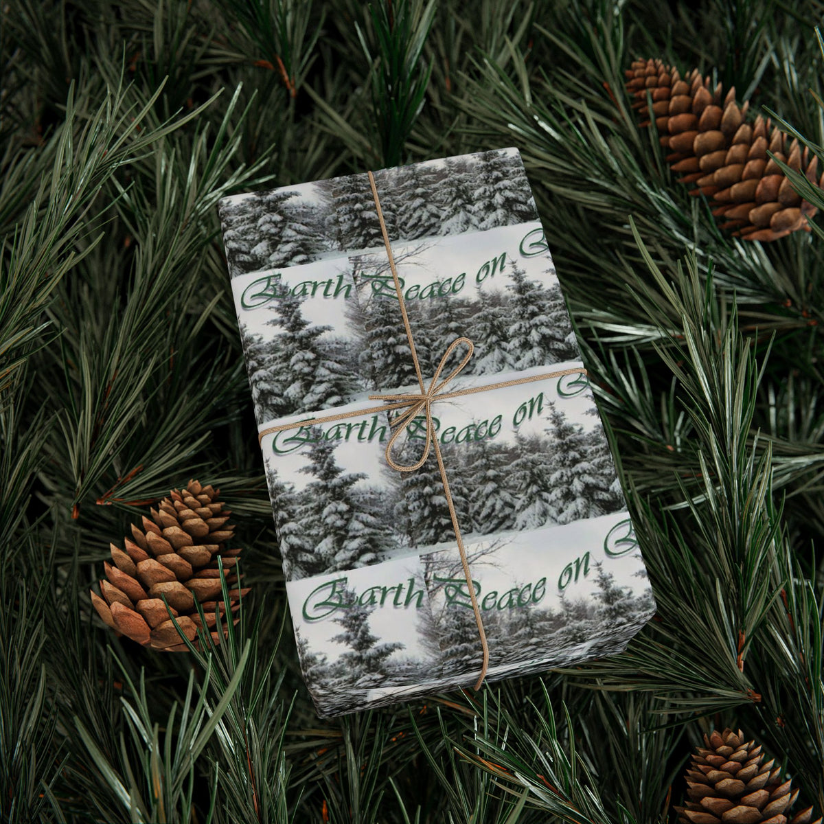 Elegant Holiday Gift Wrapping Paper by Studio Blitz