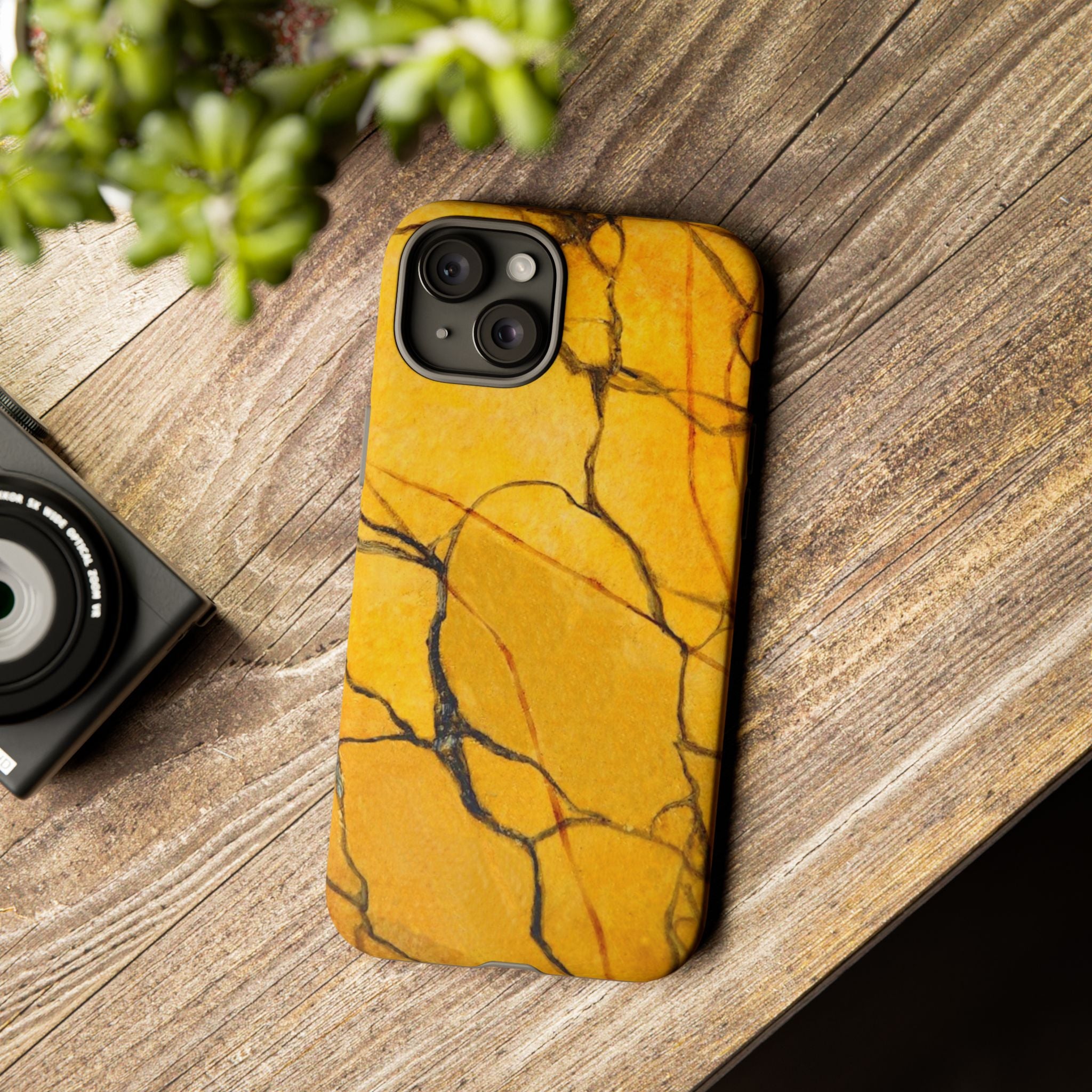 Phone Case - Sexy Gold Marble Design with Tough Protective Cover