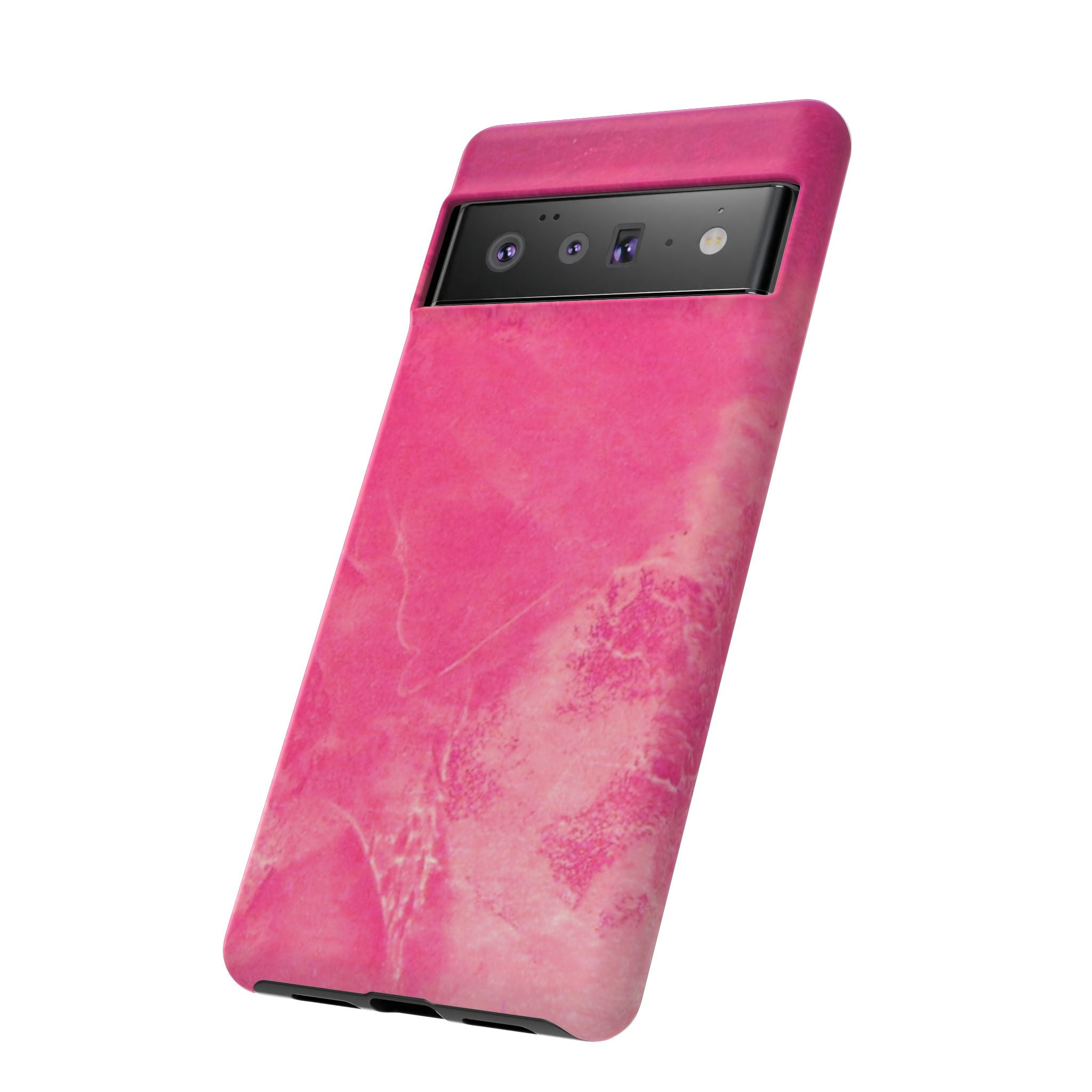 Phone Case - Pink Abstract Art Design - durable & stylish