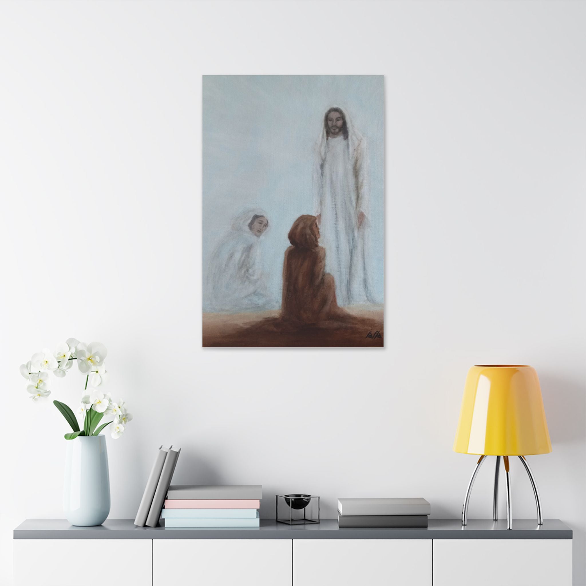Canvas Print - Jesus - 'The Bread of Life' - Christian Religion Canvas