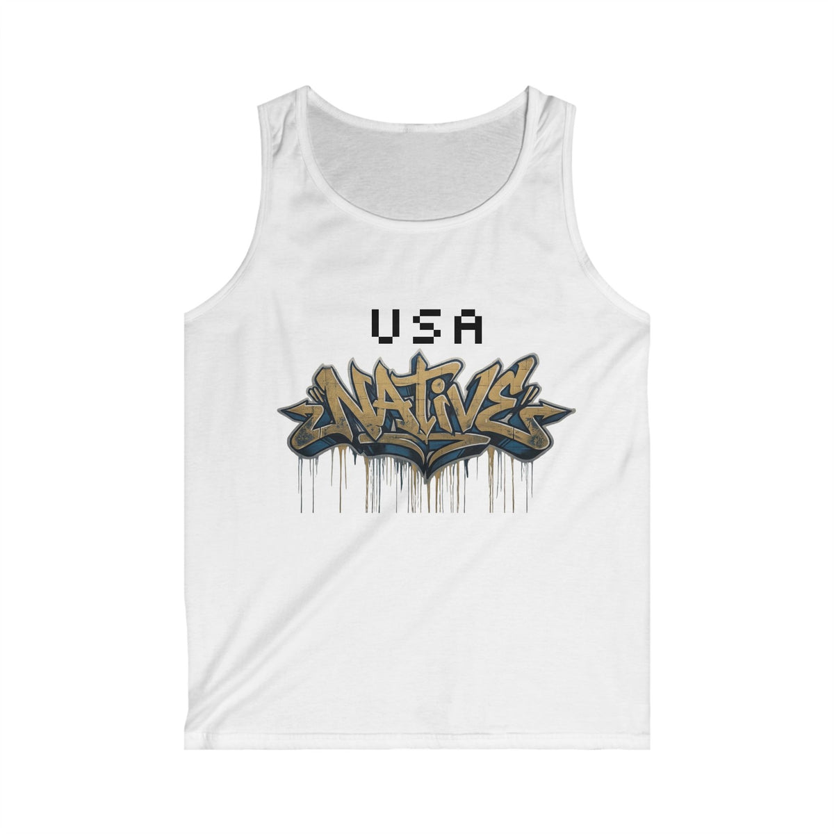 USA Native Graffiti Tank Top