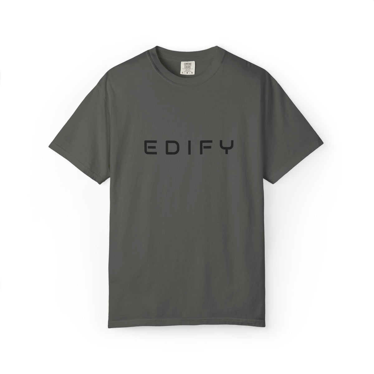 Edify Minimalist Lettering T-Shirt