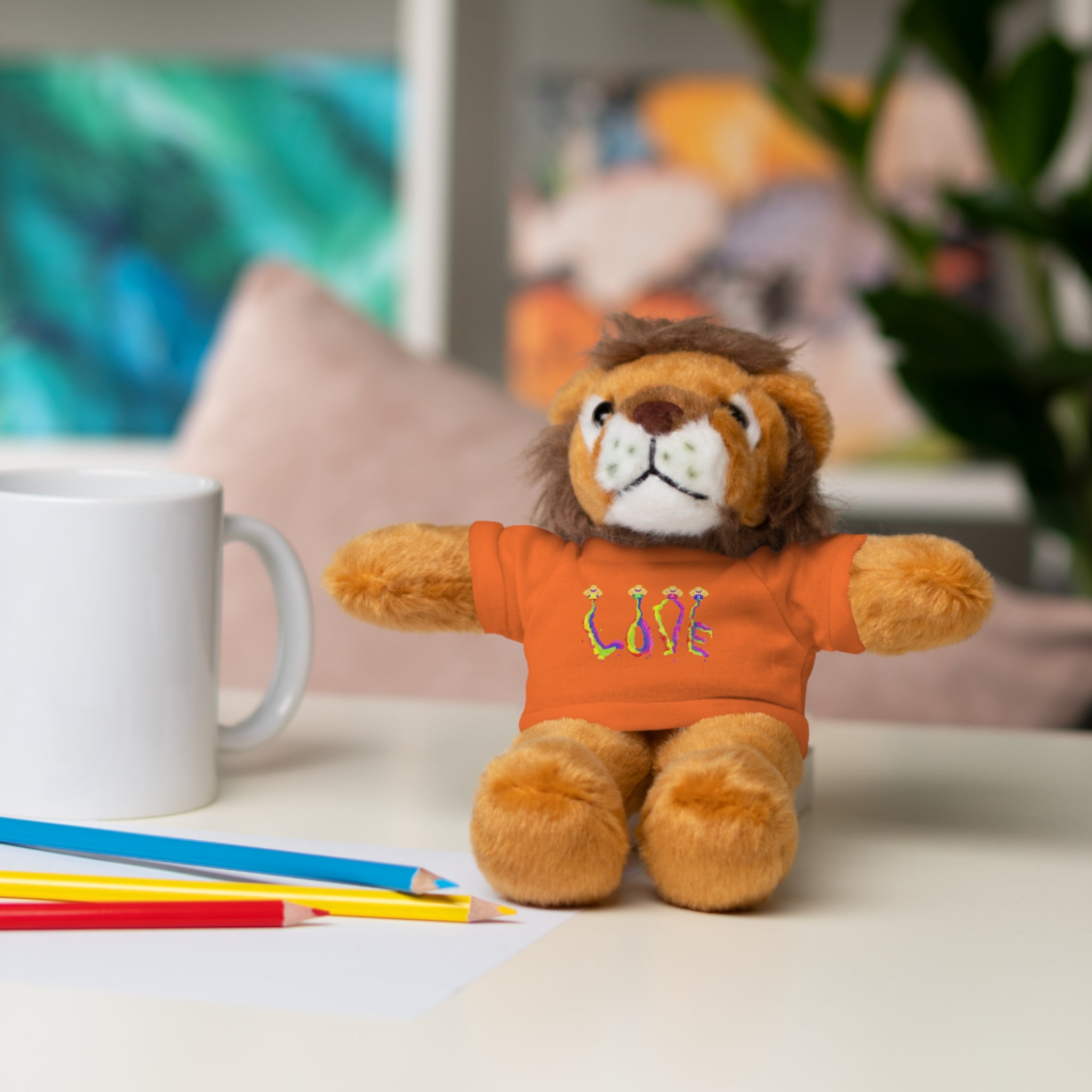 Loveable Stuffed Animals with a Love Tee by Studio Blitz