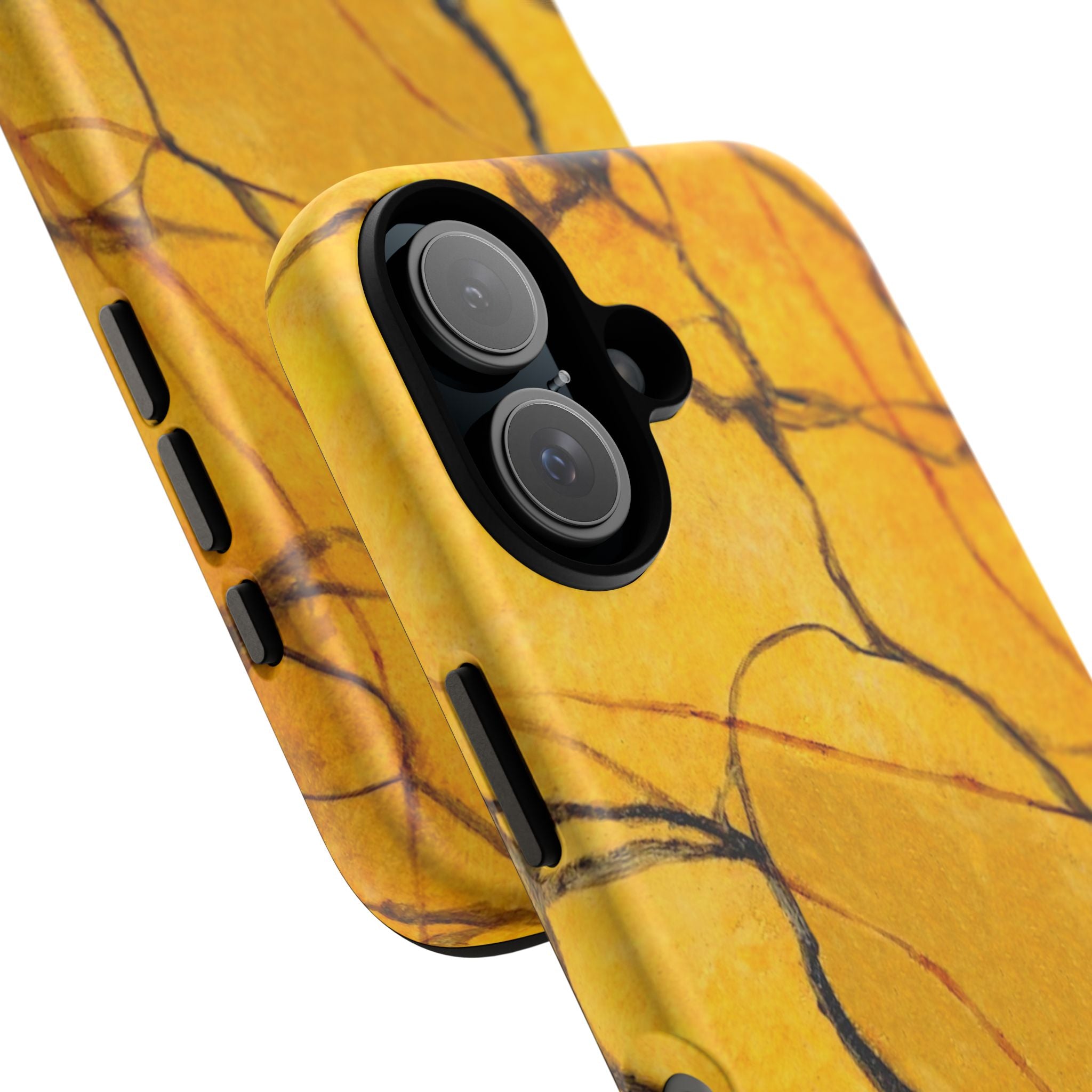 Phone Case - Sexy Gold Marble Design with Tough Protective Cover