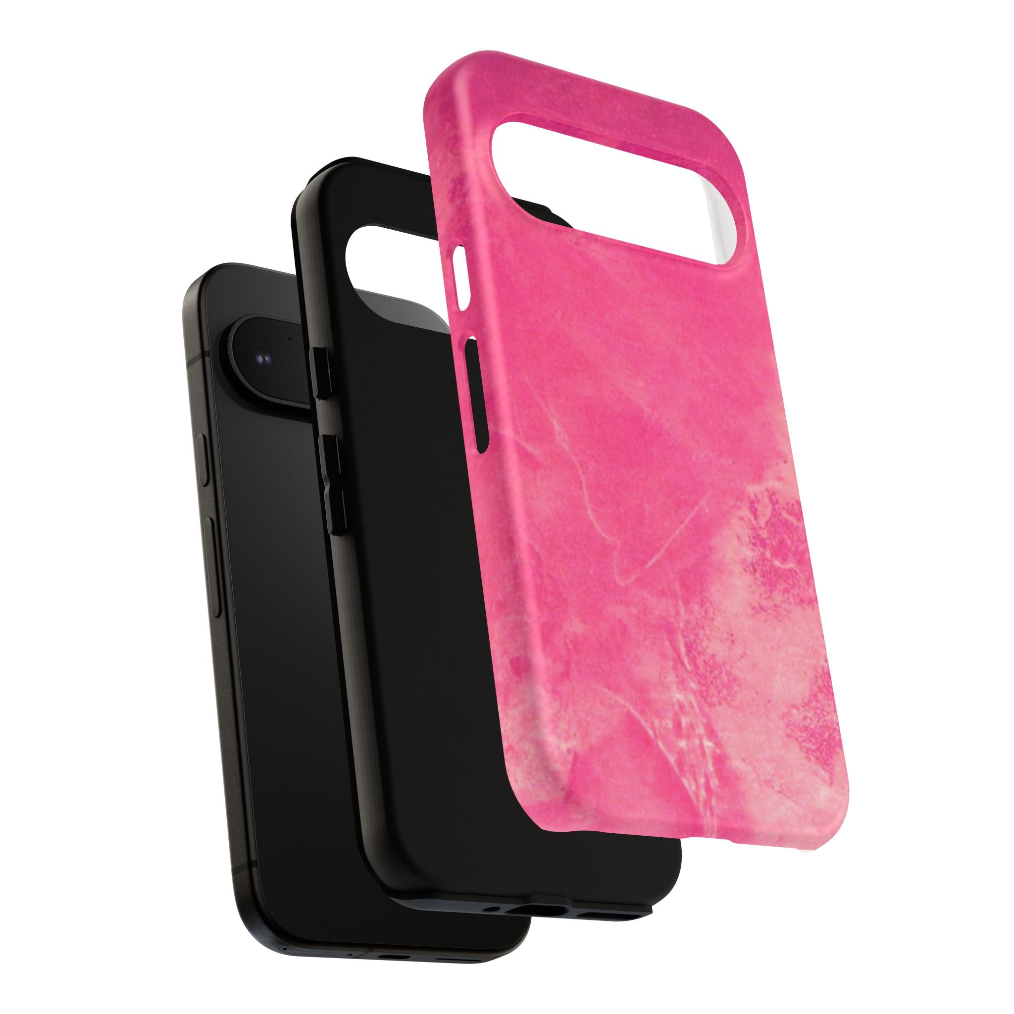 Phone Case - Pink Abstract Art Design - durable & stylish