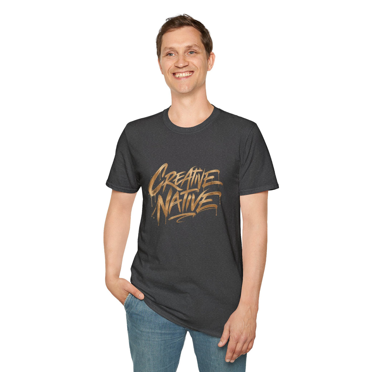 Creative Native Graphic T-Shirt