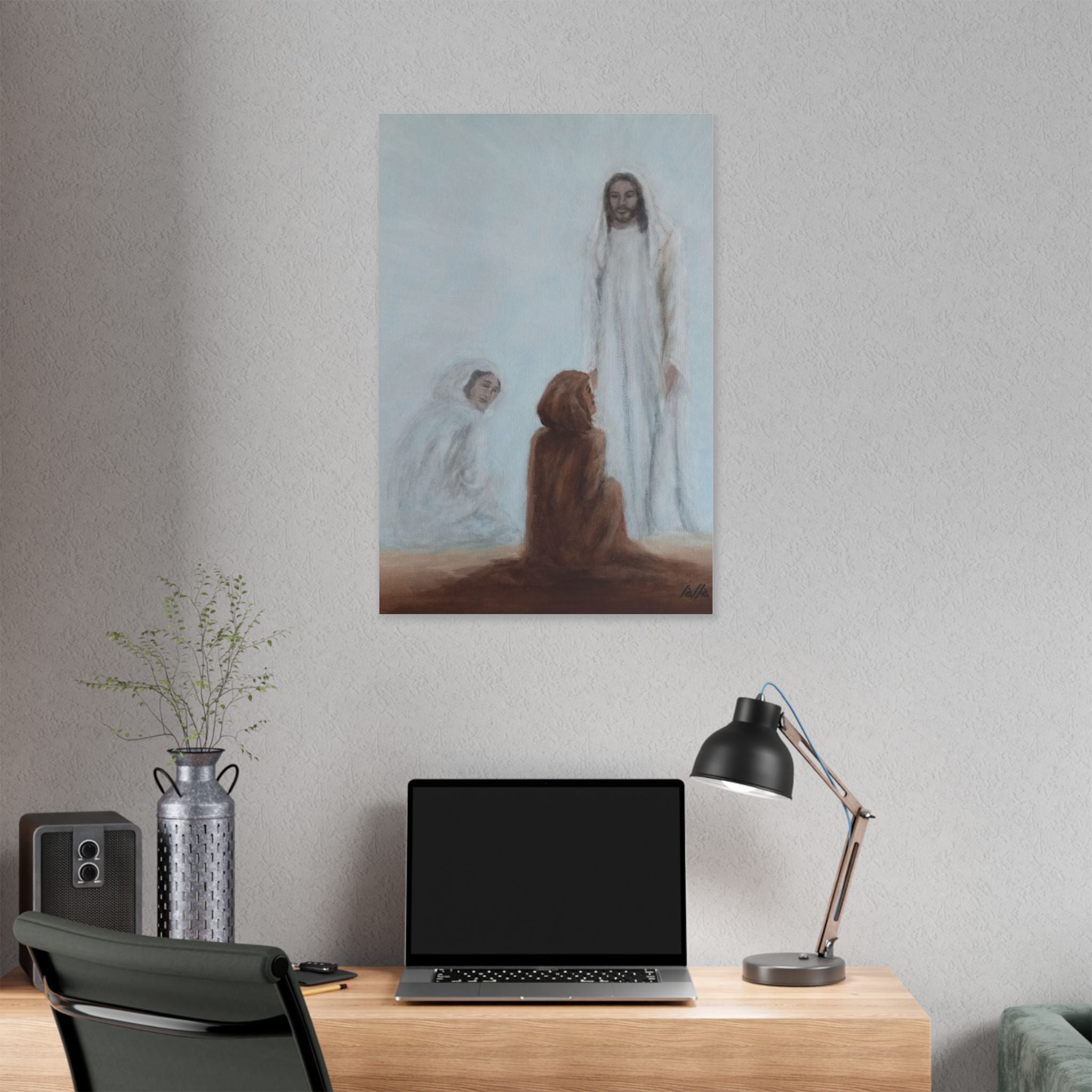 Canvas Print - Jesus - 'The Bread of Life' - Christian Religion Canvas