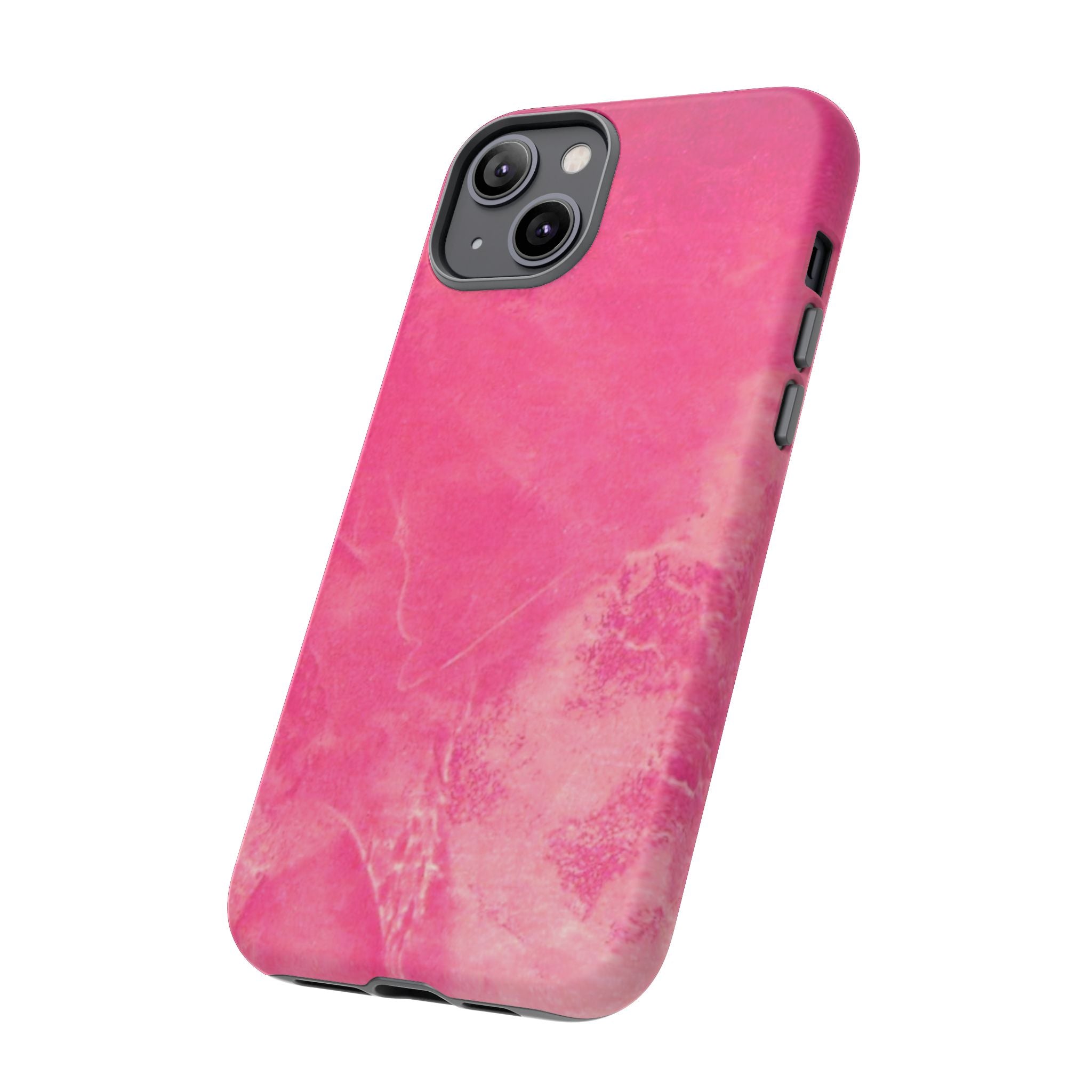 Phone Case - Pink Abstract Art Design - durable & stylish