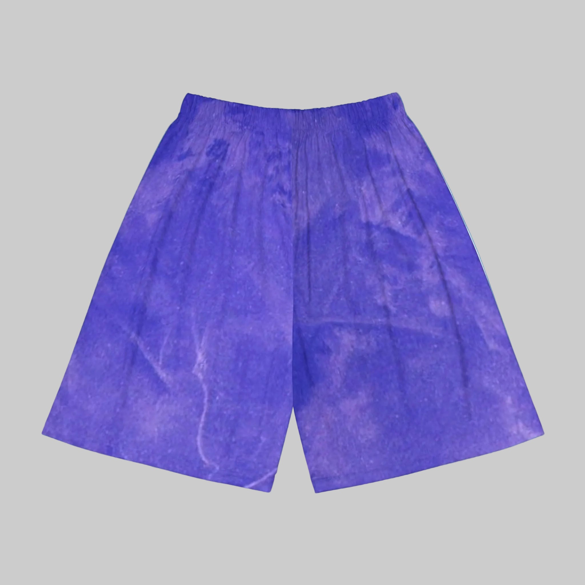 Men's Abstract Blue lightweight shorts 100% polyester keeps you dry and cool XS-2XL