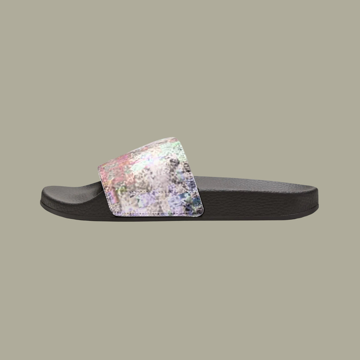 youth's sandal in abstract design... Lightweight cushioned PU foaming outsole for easy wear - white or black
