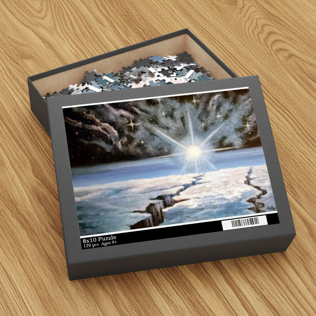 Jigsaw puzzle box for your Space Cowboy or the whole family in 3 sizes