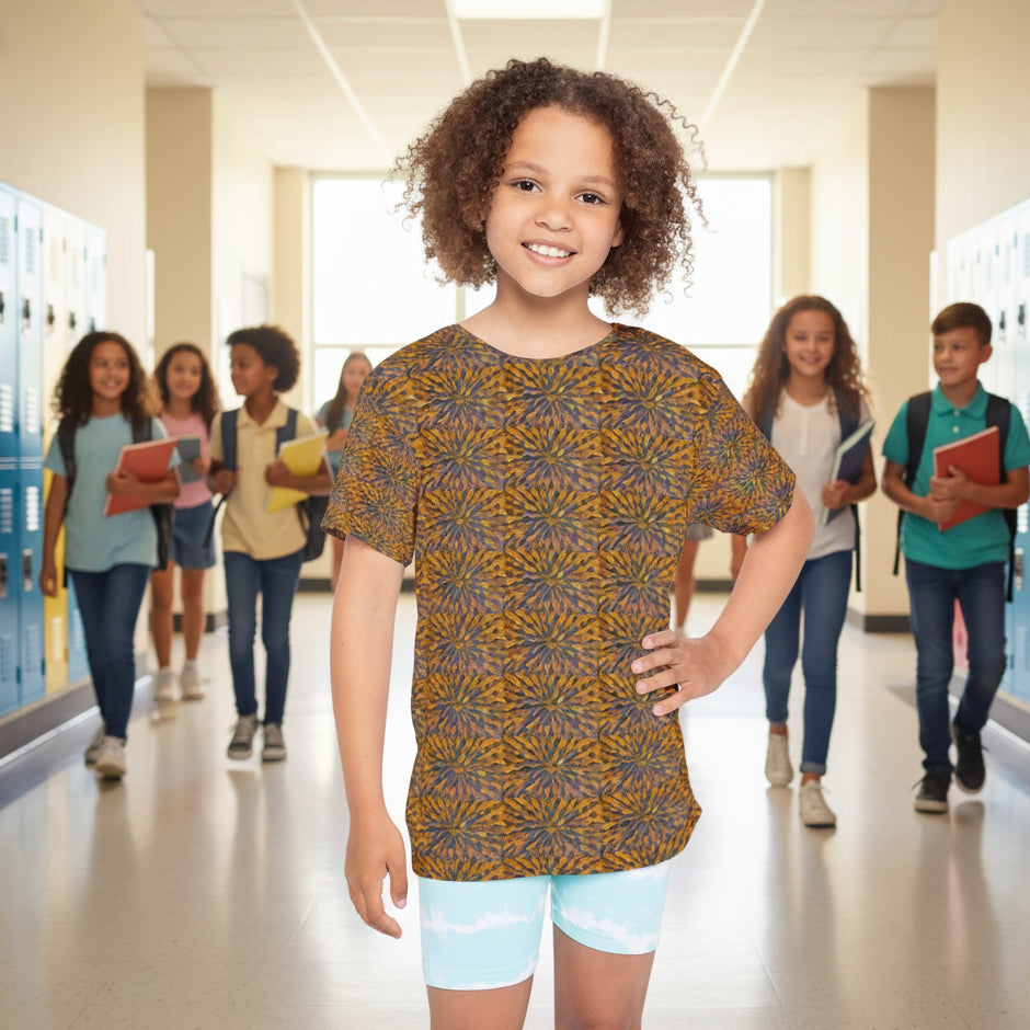 Unisex sports Jersey for active kids. Quick drying polyester. XS-L
